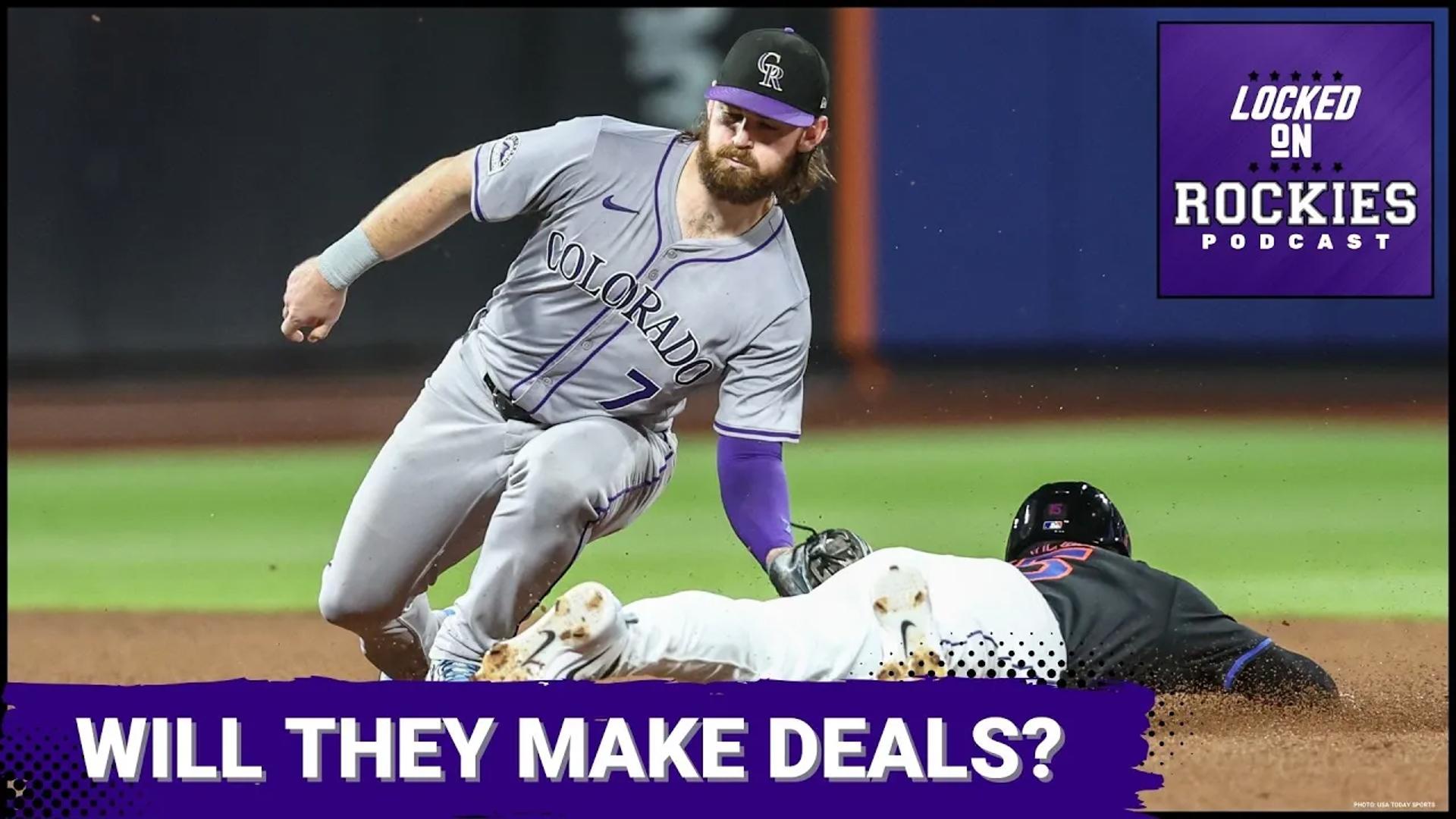 The trade deadline is coming and there are certainly some pieces the Rockies can move, but how big is the market for the trade pieces of the Rockies