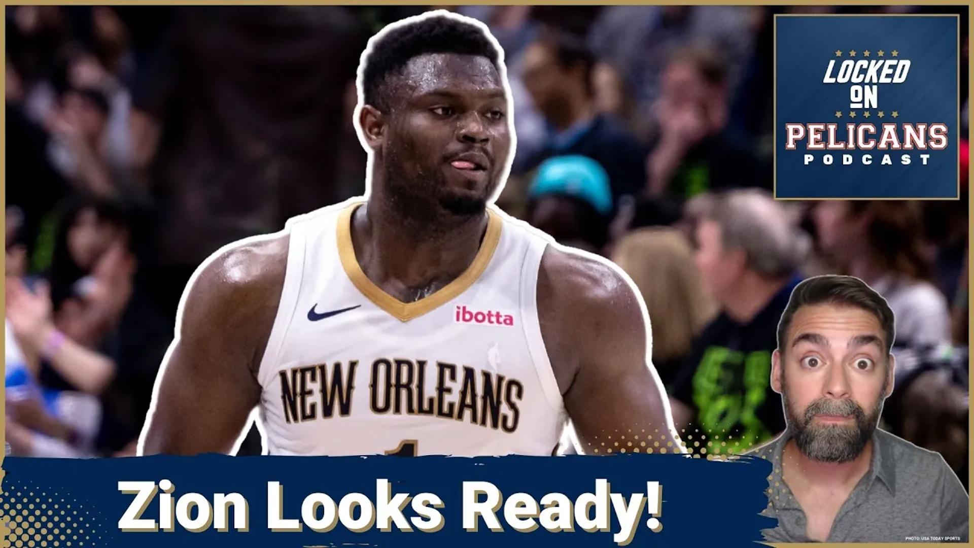 Zion Williamson shines in his preseason debut for the New Orleans Pelicans, showcasing improved defensive effort and scoring 16 points with impressive efficiency.