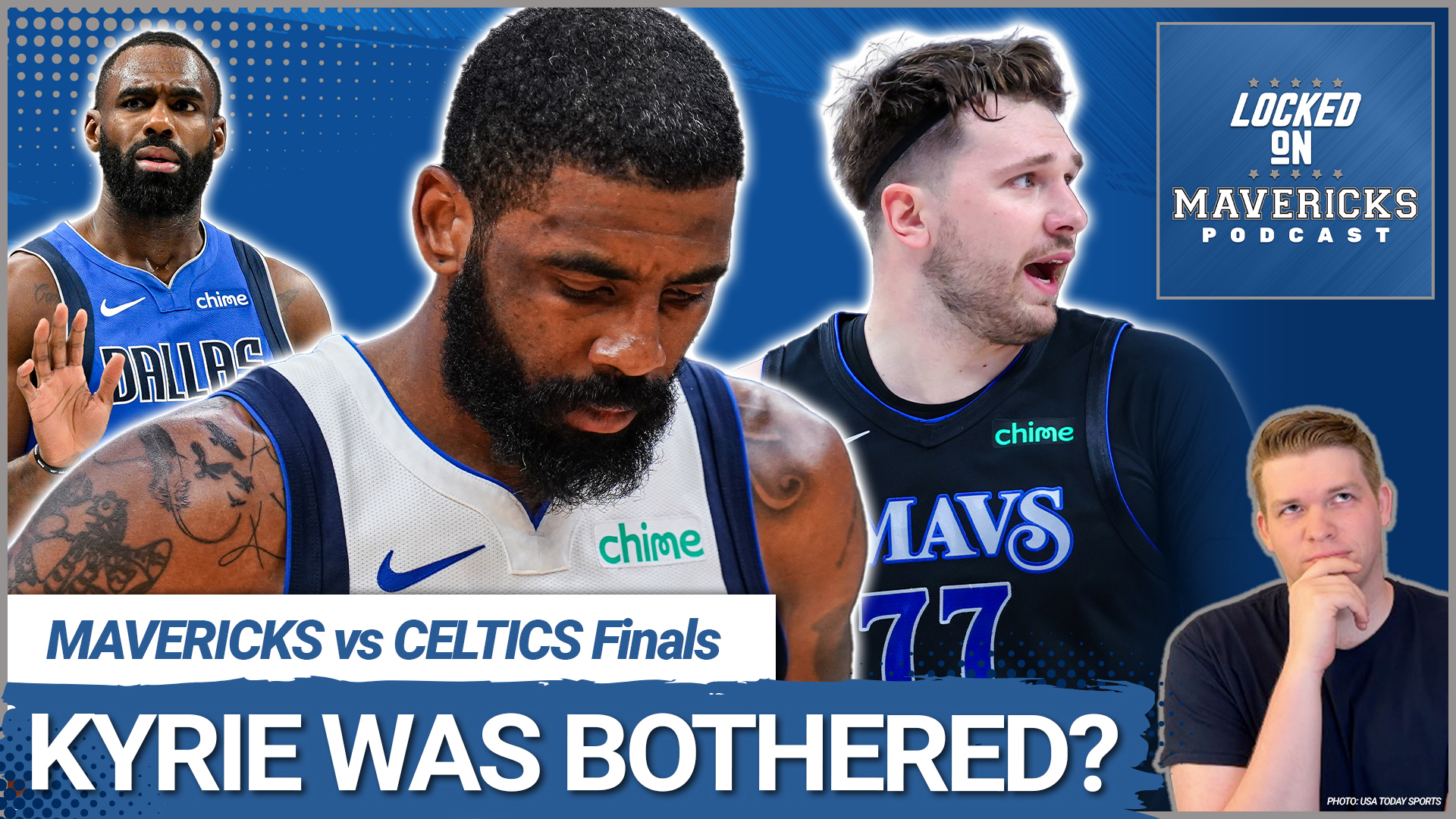 Nick Angstadt talks about how Kyrie Irving admitted to letting the Celtics' crowd affect him and Luka Doncic found out the level of play the Dallas Mavericks need.