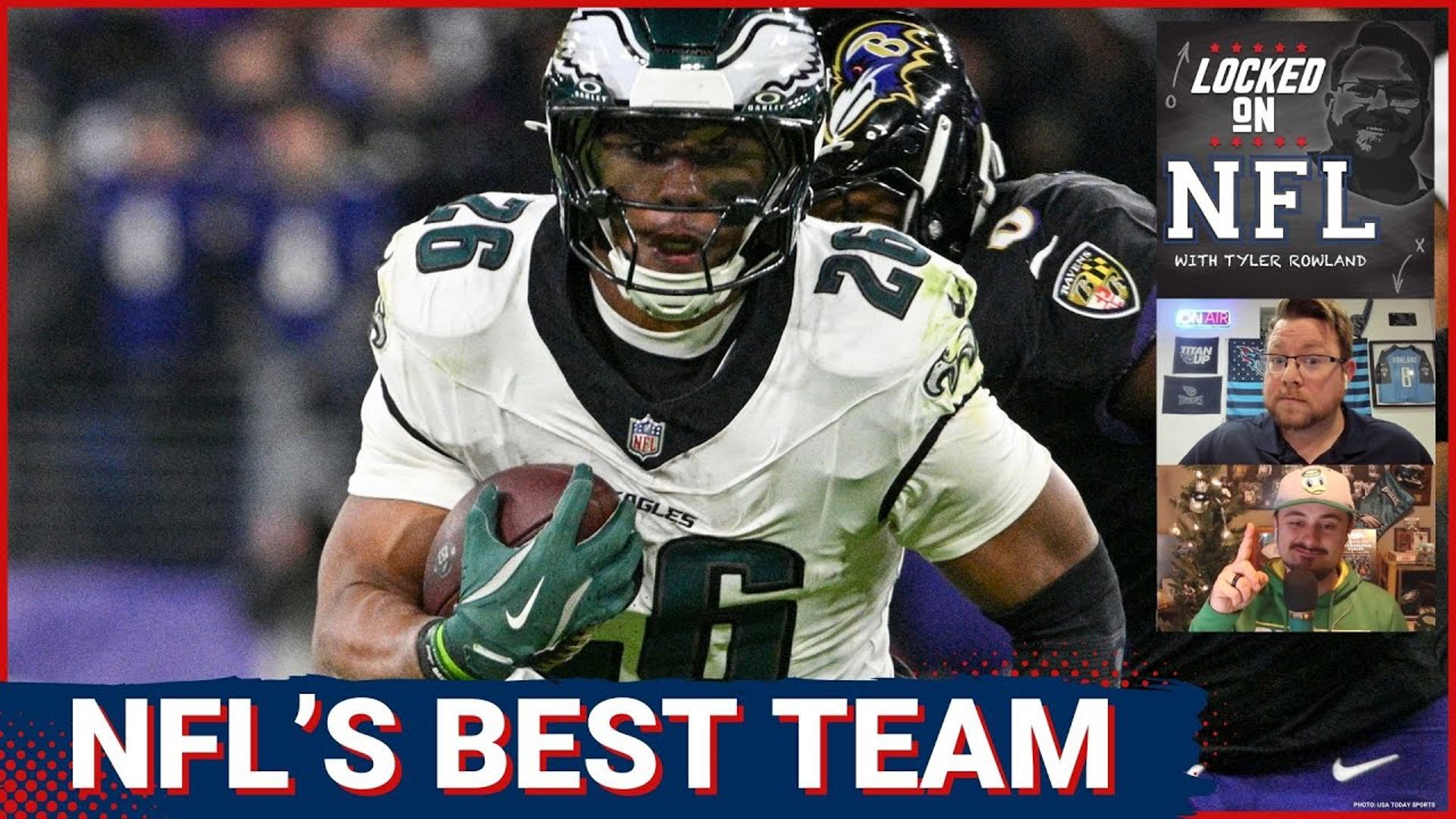 The Philadelphia Eagles took down the Baltimore Ravens and they look like the best team in the NFL behind the efforts of Saquon Barkley and Jalen Hurts.