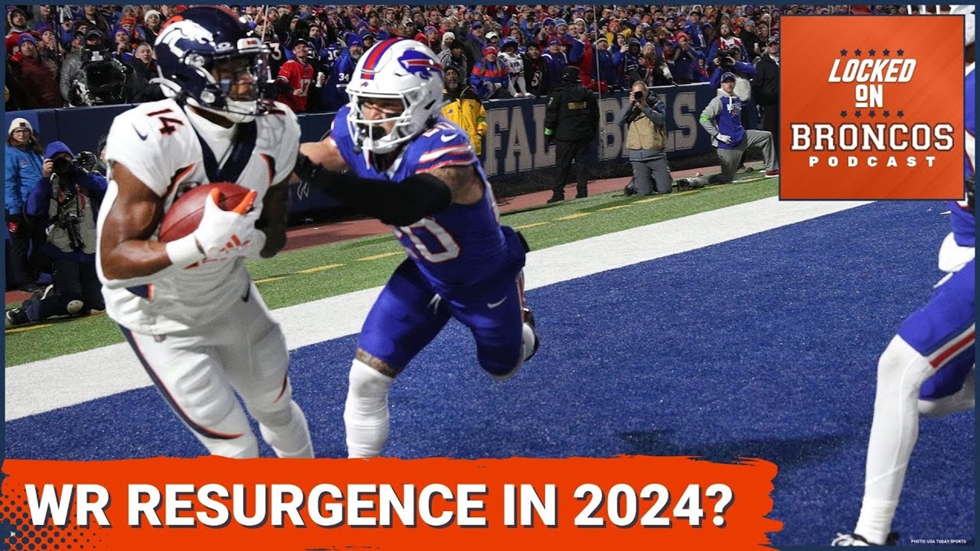 The Denver Broncos wide receiver room could look entirely different in 2024. Will the Broncos offense feature the return of some big names?