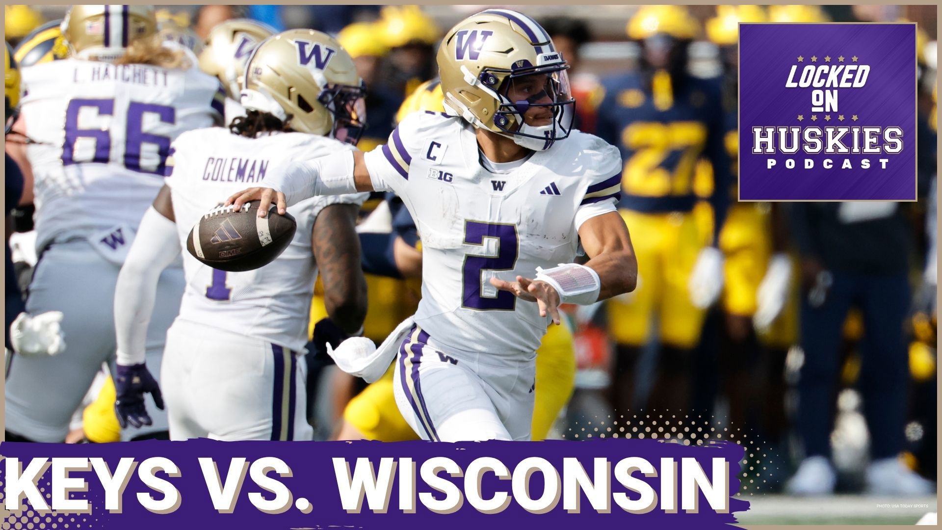 Washington Huskies MUST Lean On Demond Williams Jr. To BREAK Wisconsin ...