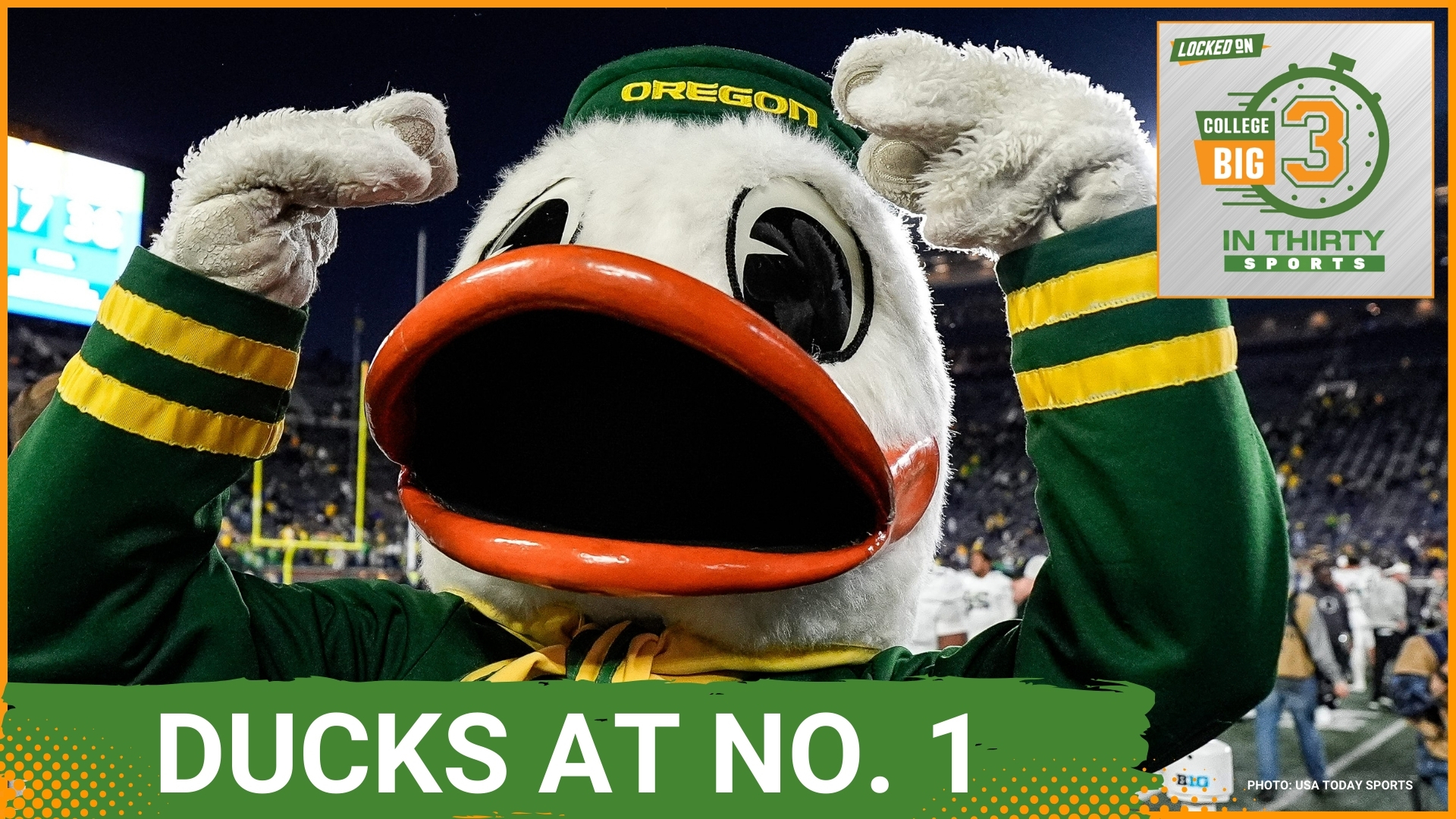 Oregon takes the top spot in the first CFP rankings and BYU faces off against Utah. Georgia could have trouble with Ole Miss this week.