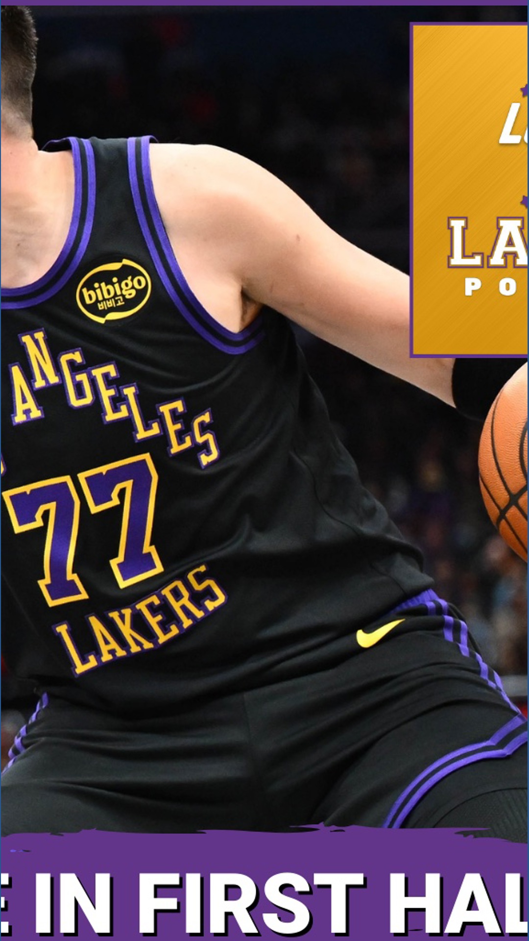 Luka Dončić Gets Triple-Double in the First Half as Lakers Blow Out ...