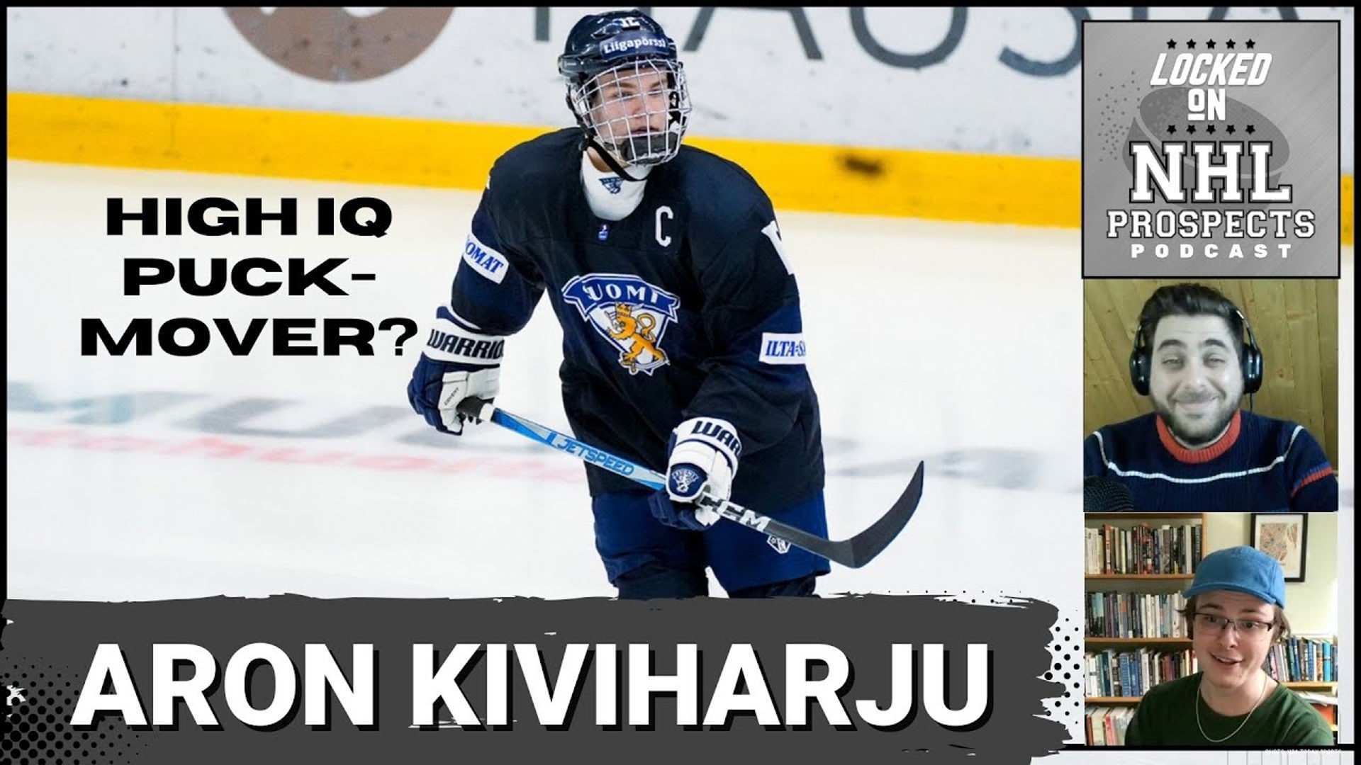 In this episode of the Prospect Spotlight series, our scouts take a half-hour deep dive into the game of a high-IQ puck-moving defenseman: Aron Kiviharju!
