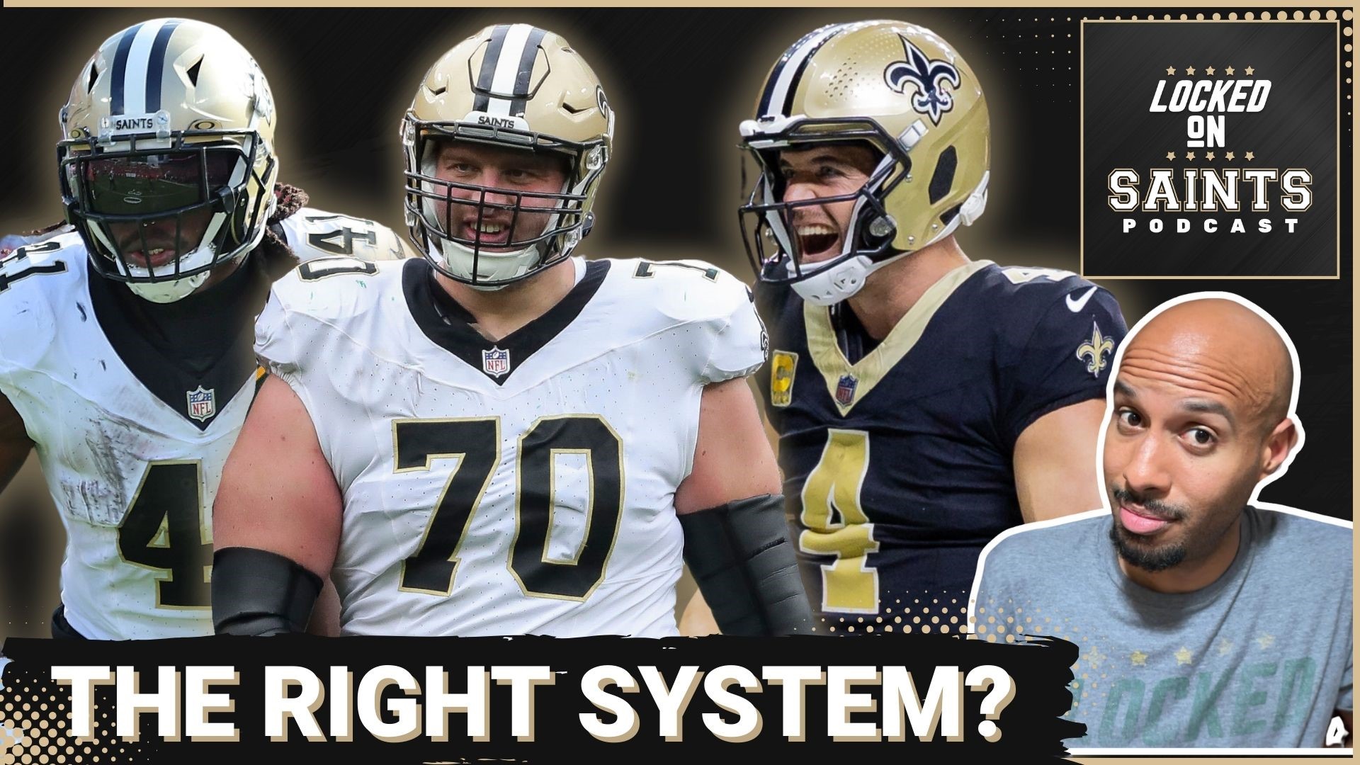 The New Orleans Saints' new offensive system and Klint Kubiak must benefit players like Derek Carr, Alvin Kamara and Trevor Penning in order to be most successful.