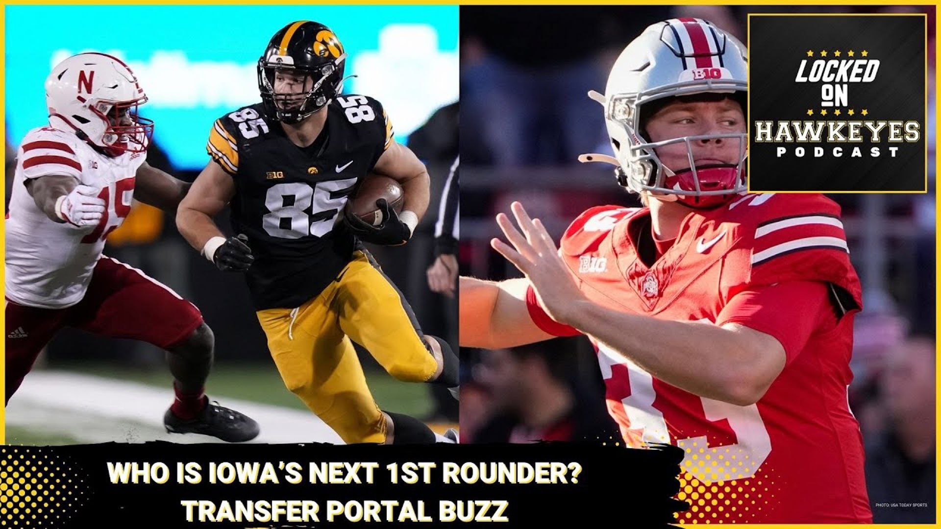 Iowa Football: Who is the Hawkeyes next 1st Round Pick? Big baseball weekend & portal nuggets
