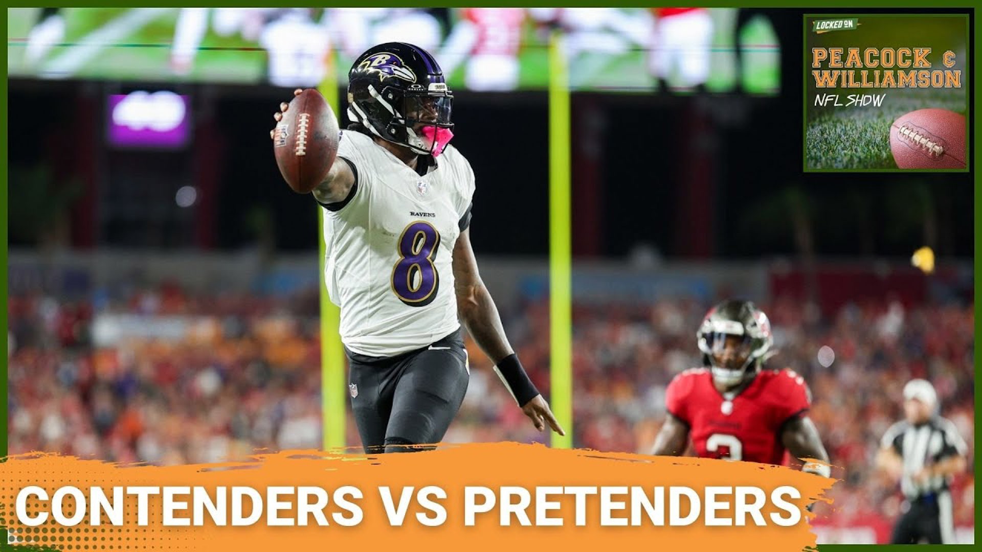 The Baltimore Ravens look like the best team in the NFL and Lamar Jackson an MVP candidate once again as they trounce the Buccaneers on Monday Night Football.