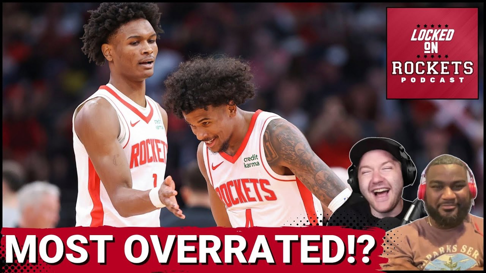 Houston Rockets NBA Grid! Amen Thompson Most Overrated? Jalen Green Best Potential? & More