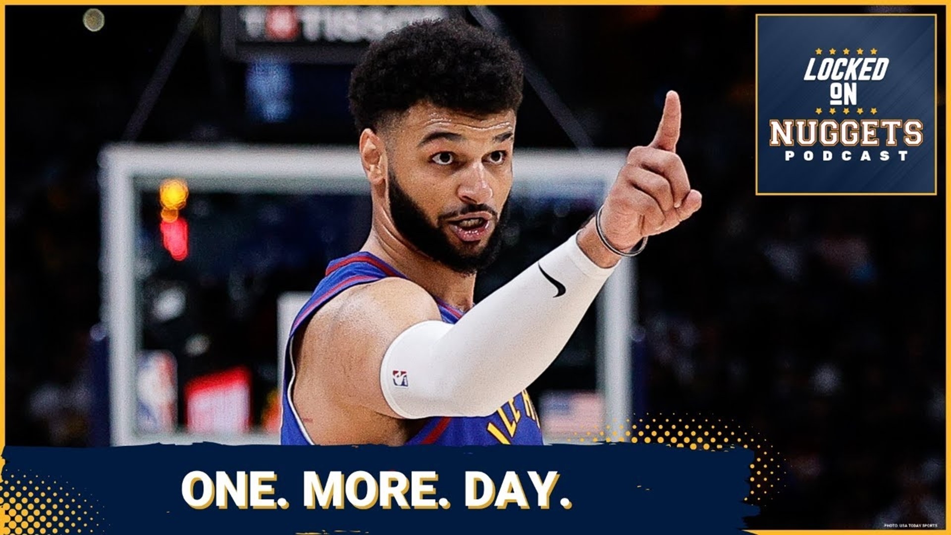 The Denver Nuggets take on the LA Lakers in game one of the playoffs. The time for talking is over and game time is here.
