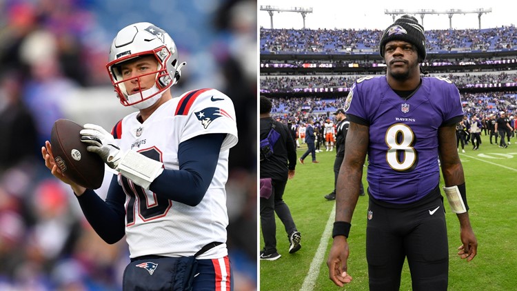 As Mac Jones trade rumors swirl, are the Patriots angling for Lamar Jackson?