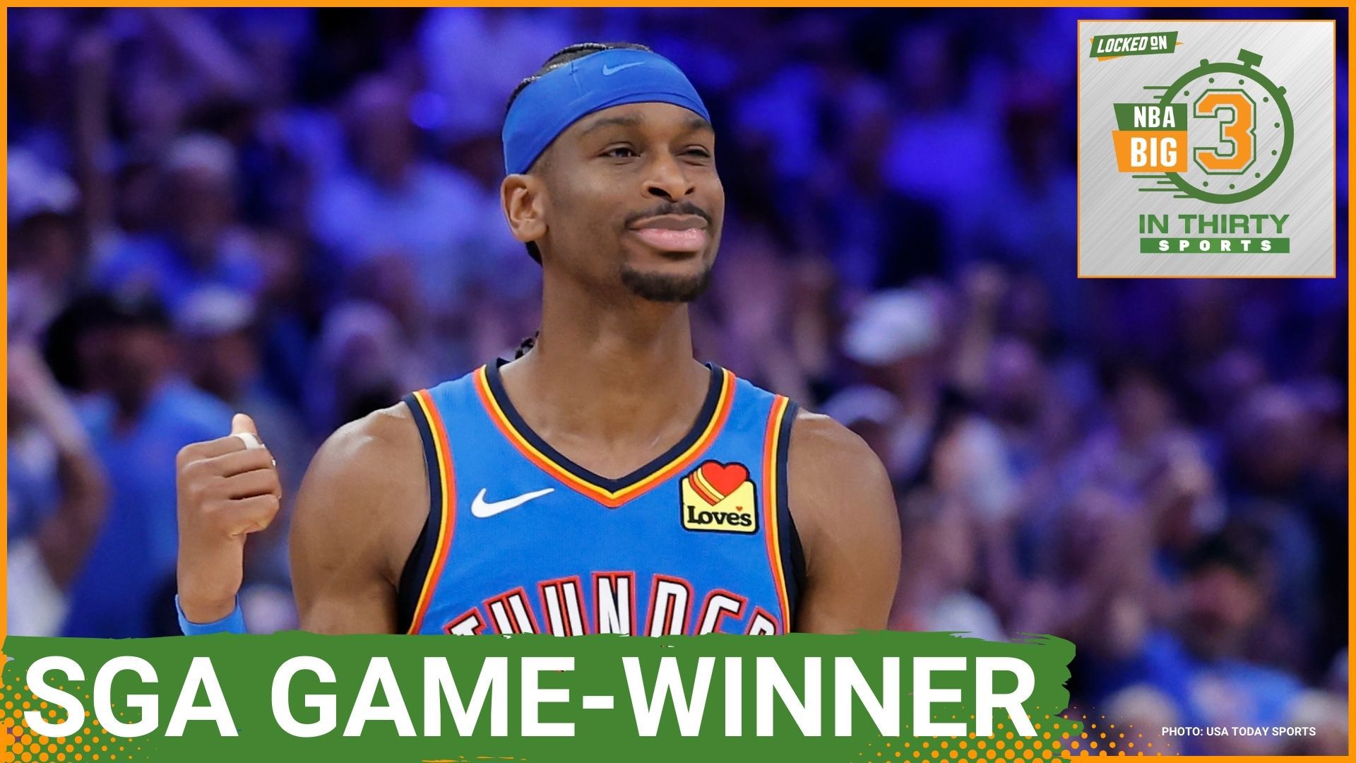 Sga Sign SGA Hits GAME-WINNER For Thunder Against Jokic And Nuggets | The Big 3 ...