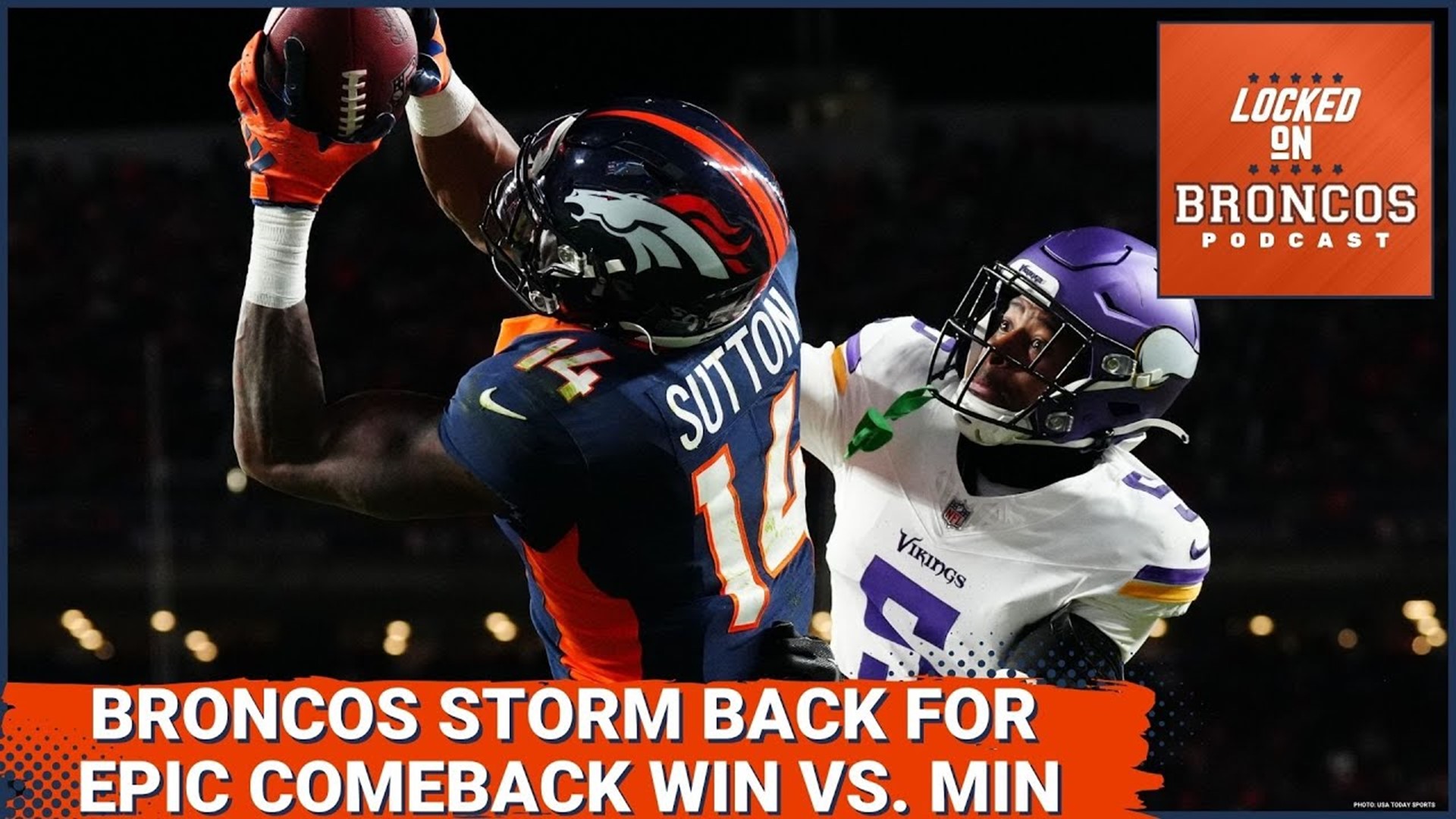 The Denver Broncos improved to 5-5 after Russell Wilson helped orchestrate an epic fourth quarter comeback.