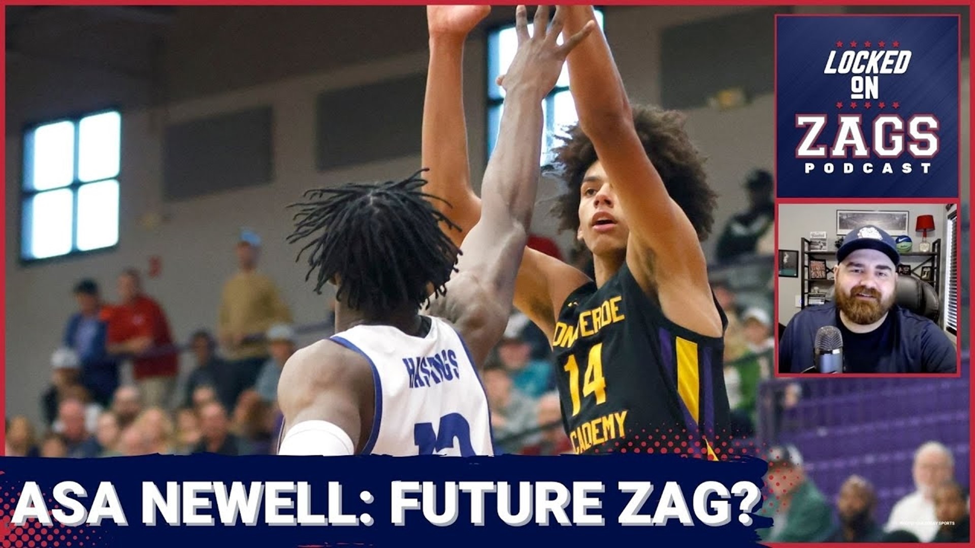 Mark Few and the Gonzaga Bulldogs offered 2024 five-star prospect Asa Newell from Montverde Academy in Florida.