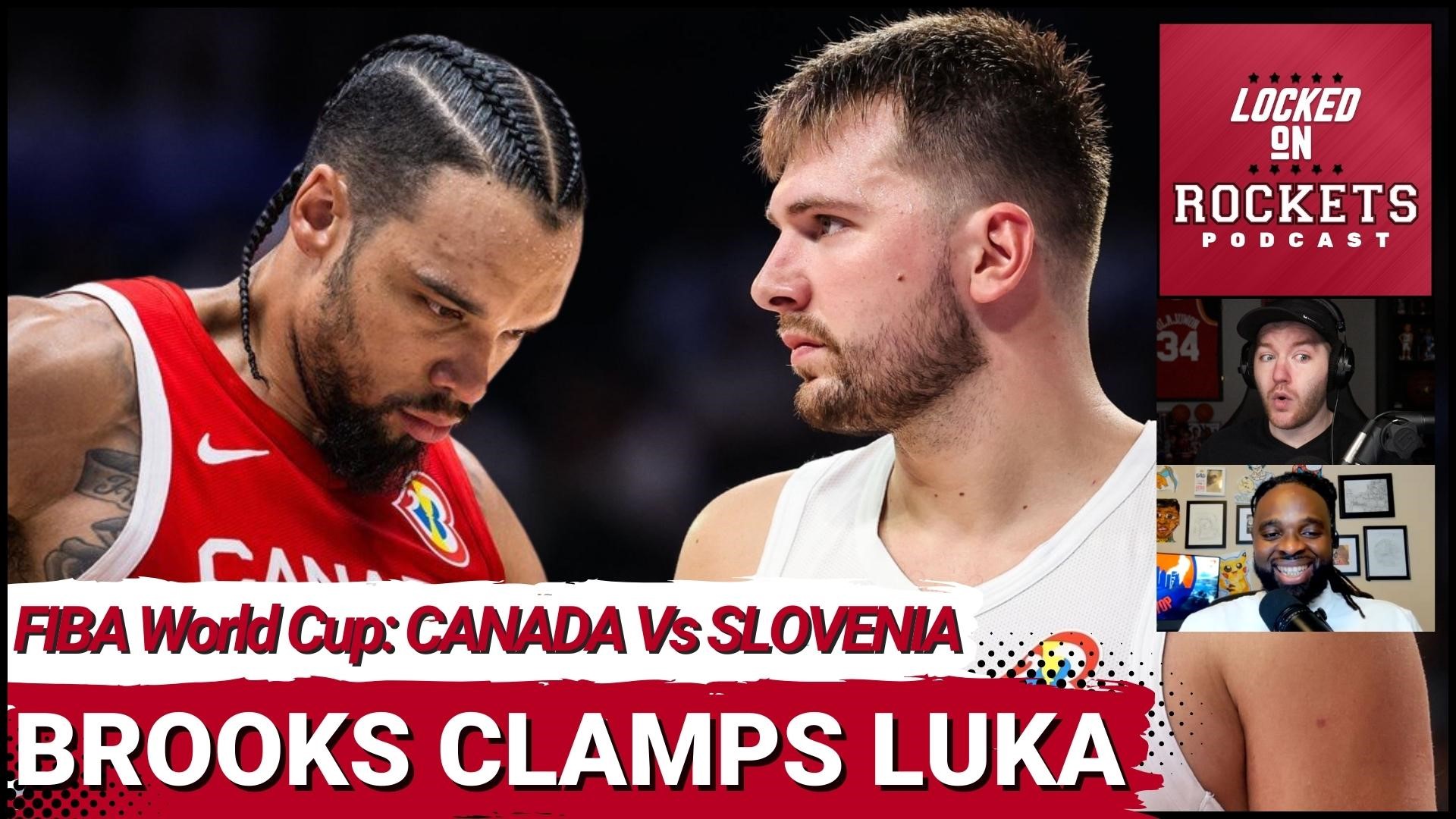 Houston Rockets' Dillon Brooks Clamps Mavs' Luka Doncic In Canada's Win ...