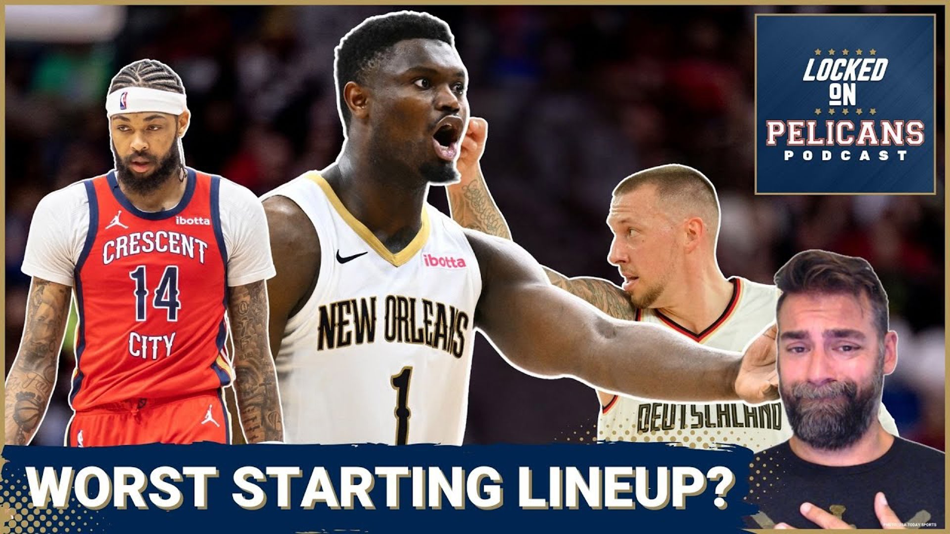 The New Orleans Pelicans might use a starting lineup around Zion Williamson that has zero 'shooters.'