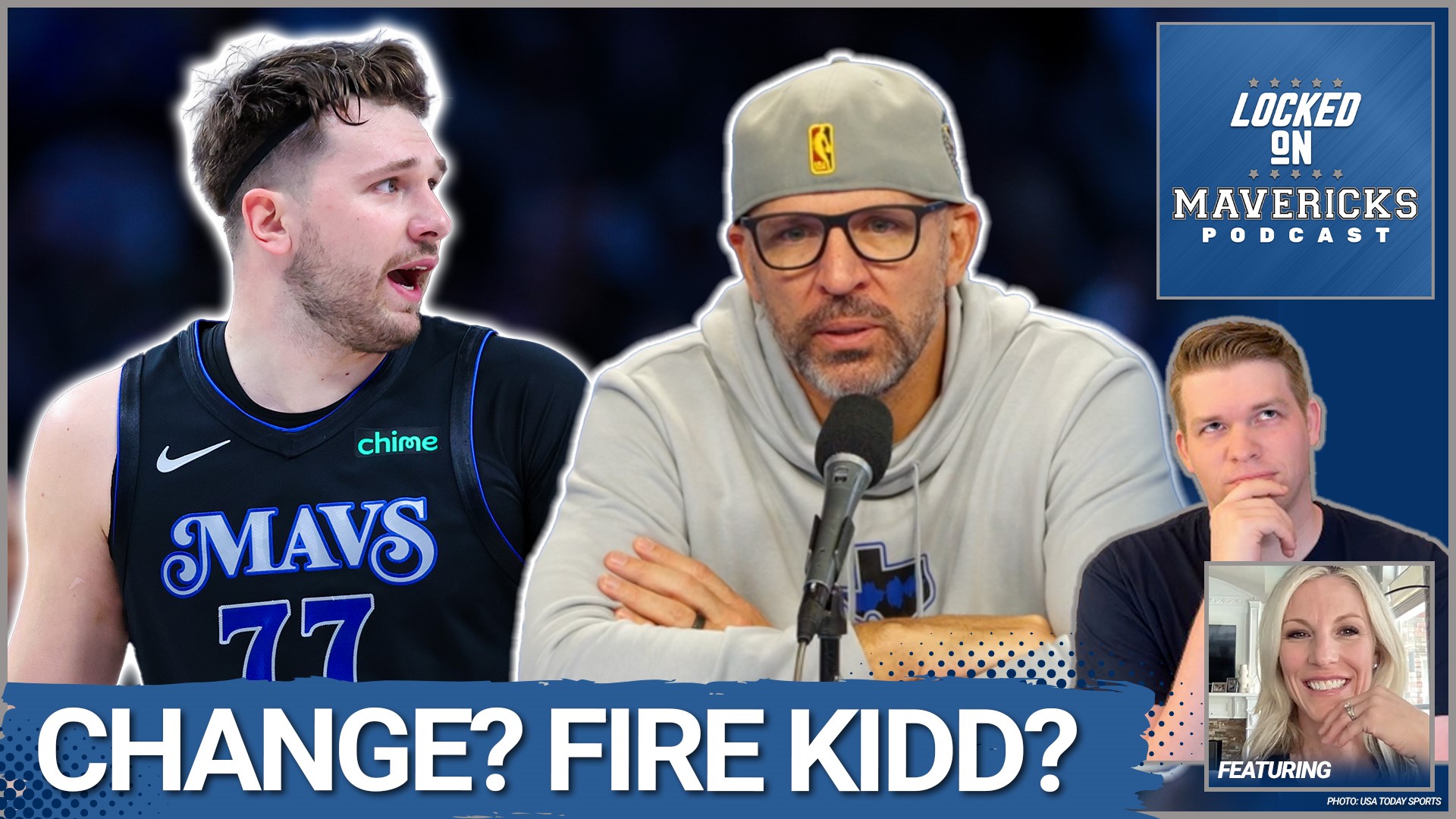 Nick Angstadt & Dana Larson discuss the issues with the Dallas Mavericks, if Jason Kidd should be fired, and what's next for Luka Doncic & the Mavs.