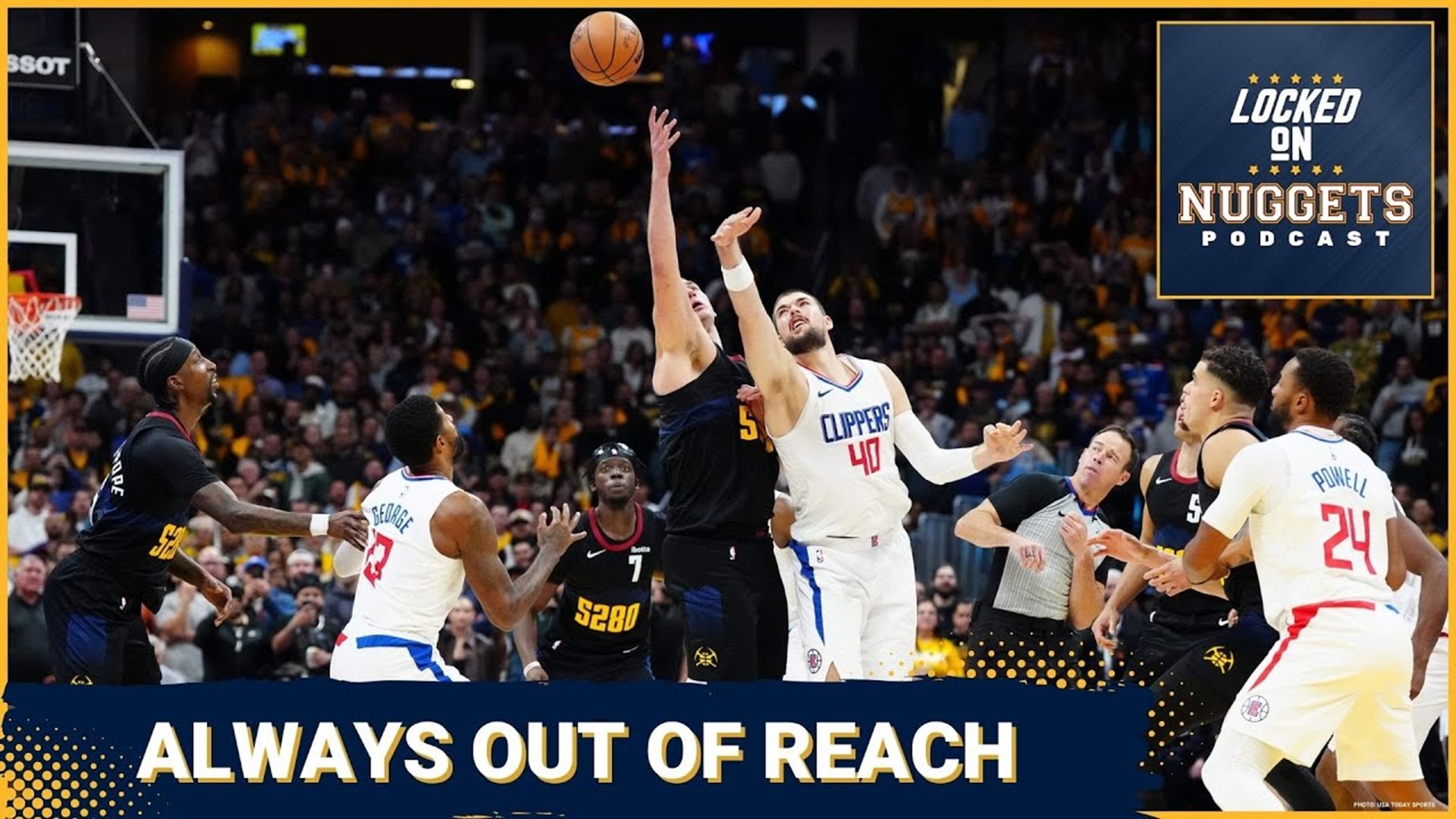 The Nuggets once again topple the Clippers. Just when it looked like LA might finally get a win over Denver, the Nuggets' clutch time defense and Nikola Jokic arrive
