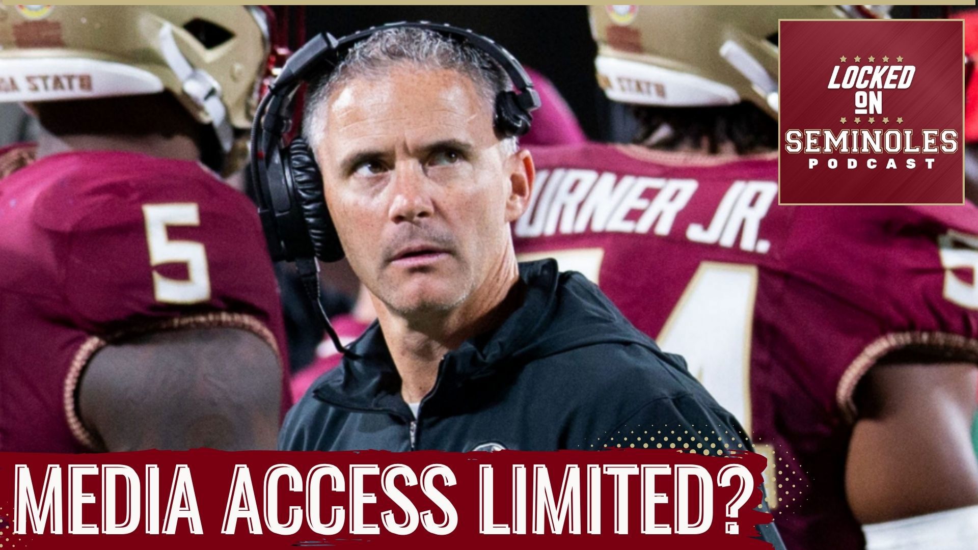LOCKDOWN: Florida State's Mike Norvell SLASHES Spring Media Access ...