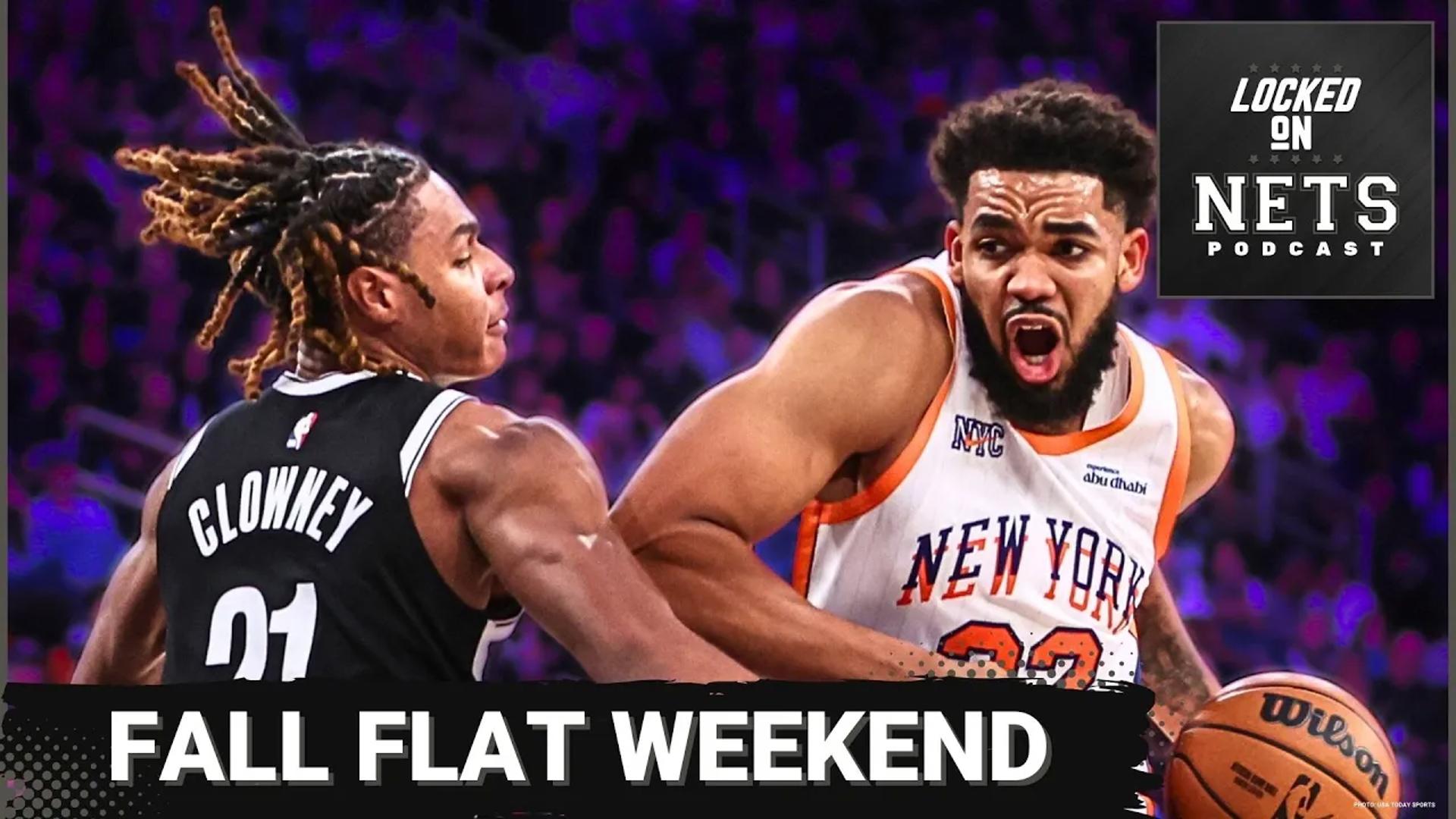 The Brooklyn Nets played two games Madison Square Garden against the New York Knicks over the weekend, losing a very close game at the buzzer on Friday night.