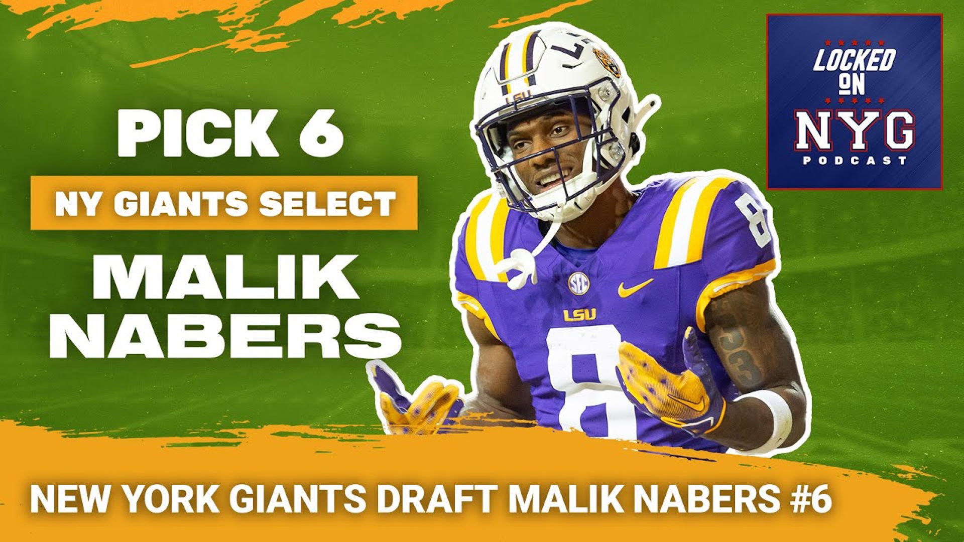 New York Giants Pick Malik Nabers | 2024 NFL Draft Coverage