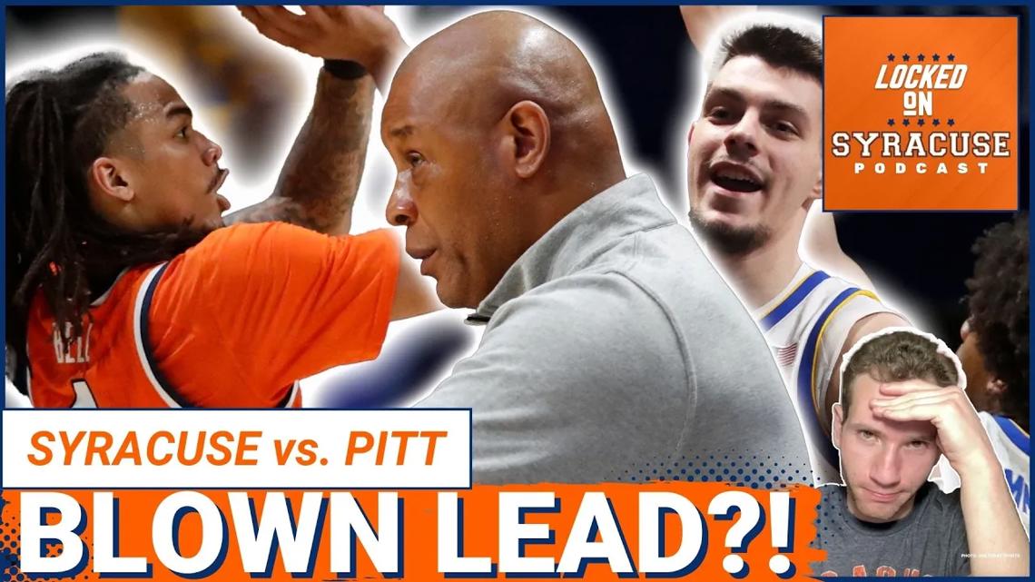 Reaction Syracuse Basketball Blows 16 Point Lead To Pitt Panthers