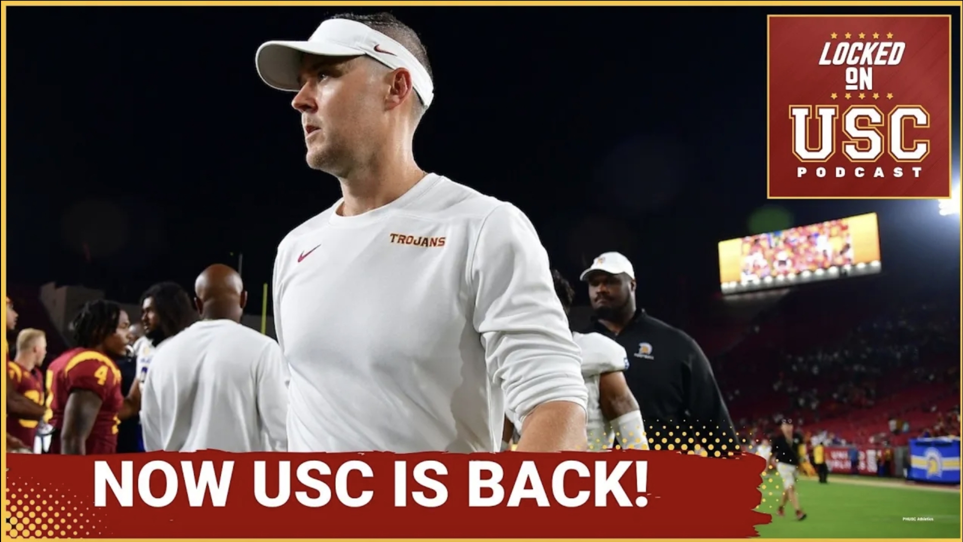 The Trojans aren't having a great season when it comes to wins and losses, but I can officially say "they're back!"