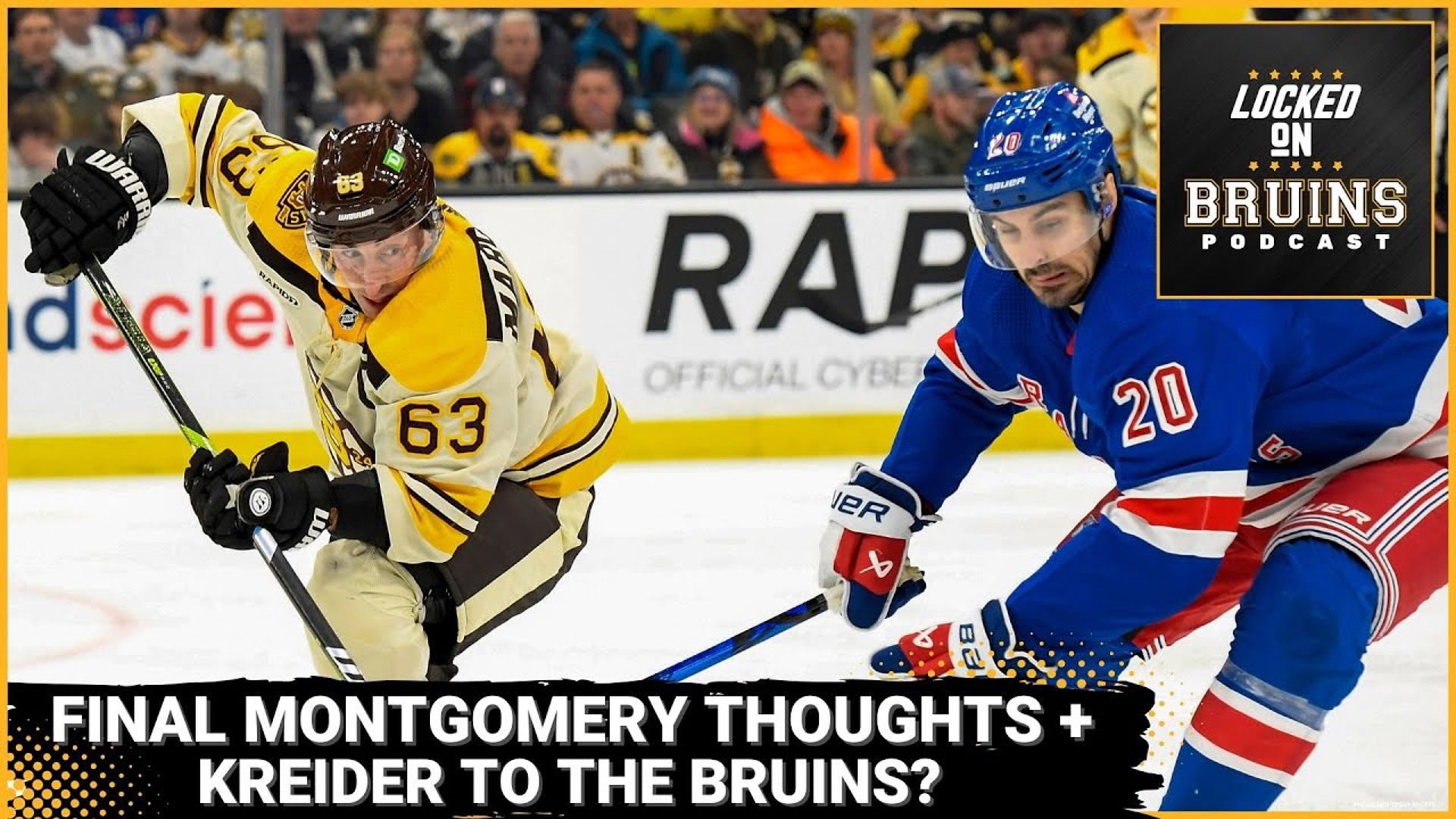 Thoughts on Jim Montgomery, Chris Kreider + Bruins-Canucks Preview