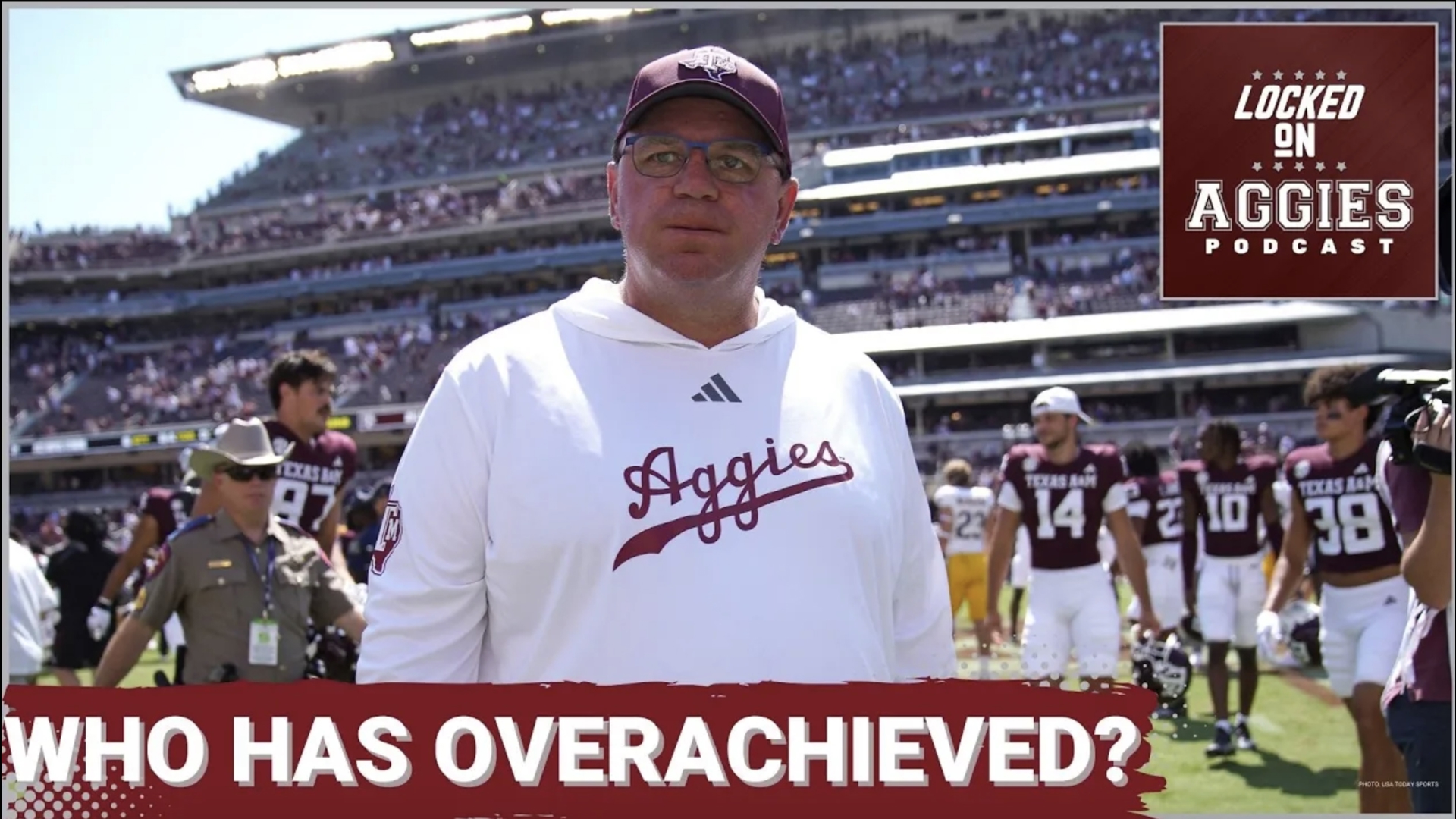 On today's episode of Locked On Aggies, host Andrew Stefaniak breaks down some players who have over and achieved so far during their 2024 season.