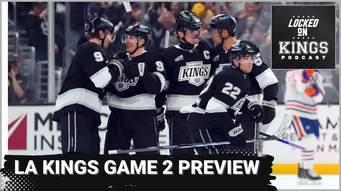 Kings Dominate Oilers 6-2 in Game 2, Lead Series 2-0