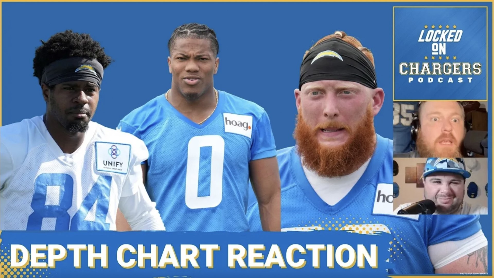 Los Angeles Chargers Depth Chart Reaction: Rookies Buried and John  Hightower Moving Up Quickly