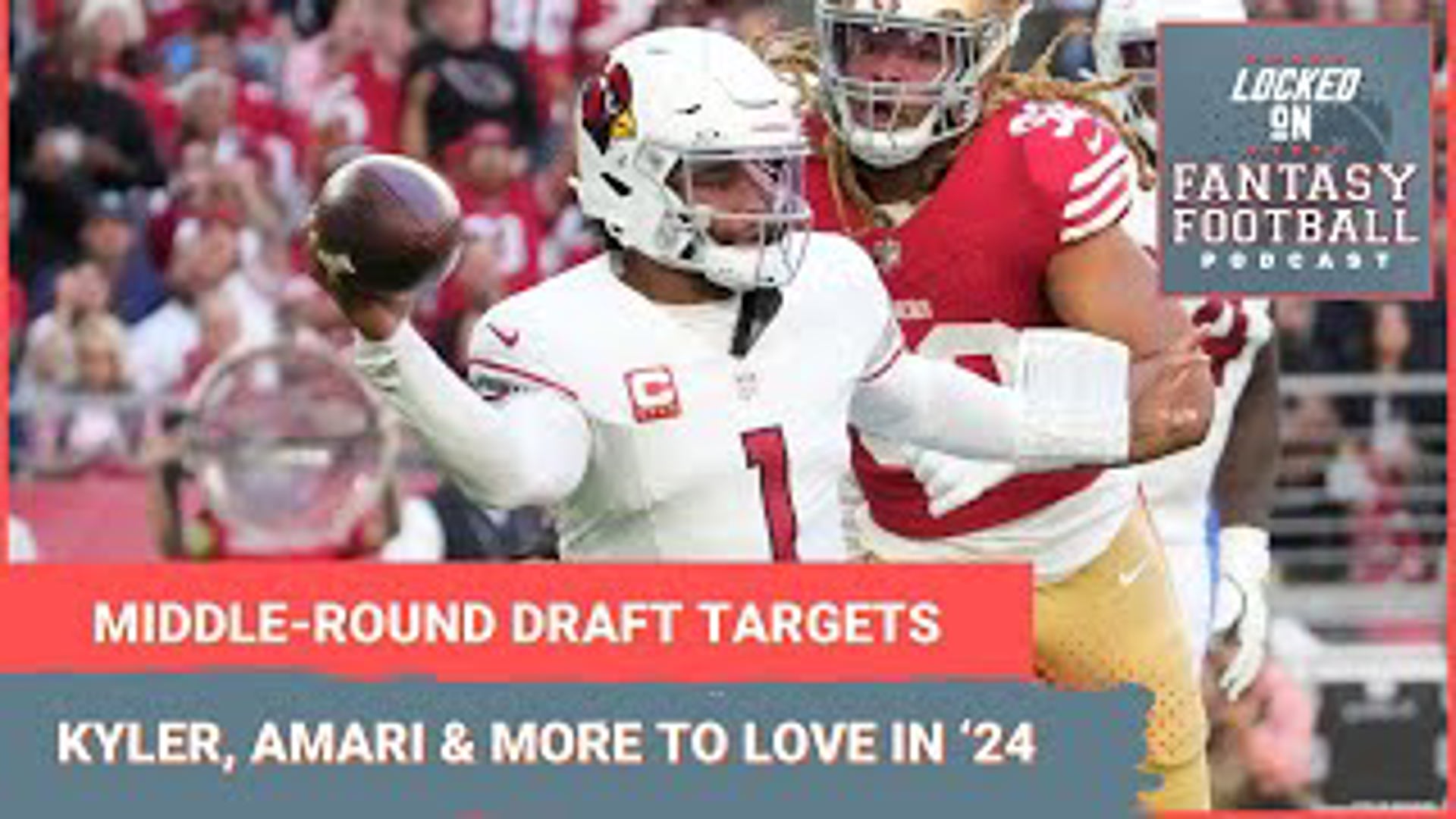 Sporting News.com's Vinnie Iyer and NFL.com's Michelle Magdziuk  each pick three of their favorite middle-round fantasy football draft targets for the 2024 season.