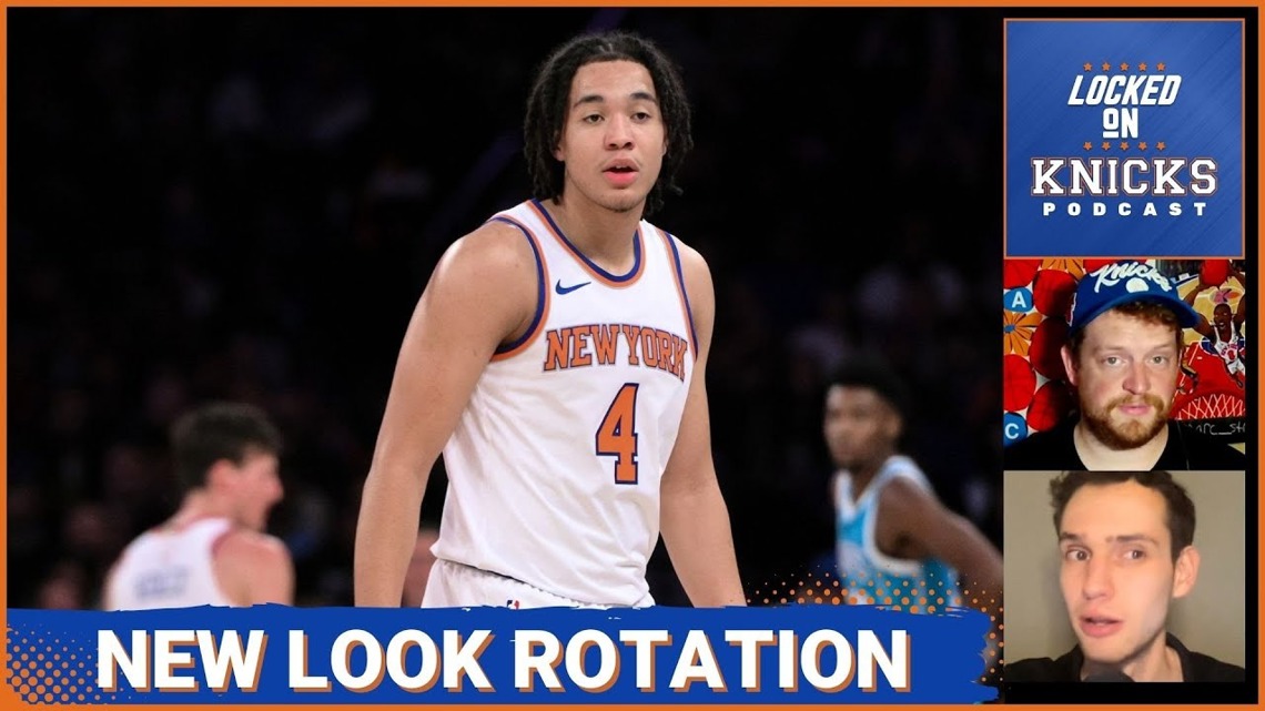 The New-Look Knicks Rotation, Featuring Jericho Sims And Pacome Dadiet ...