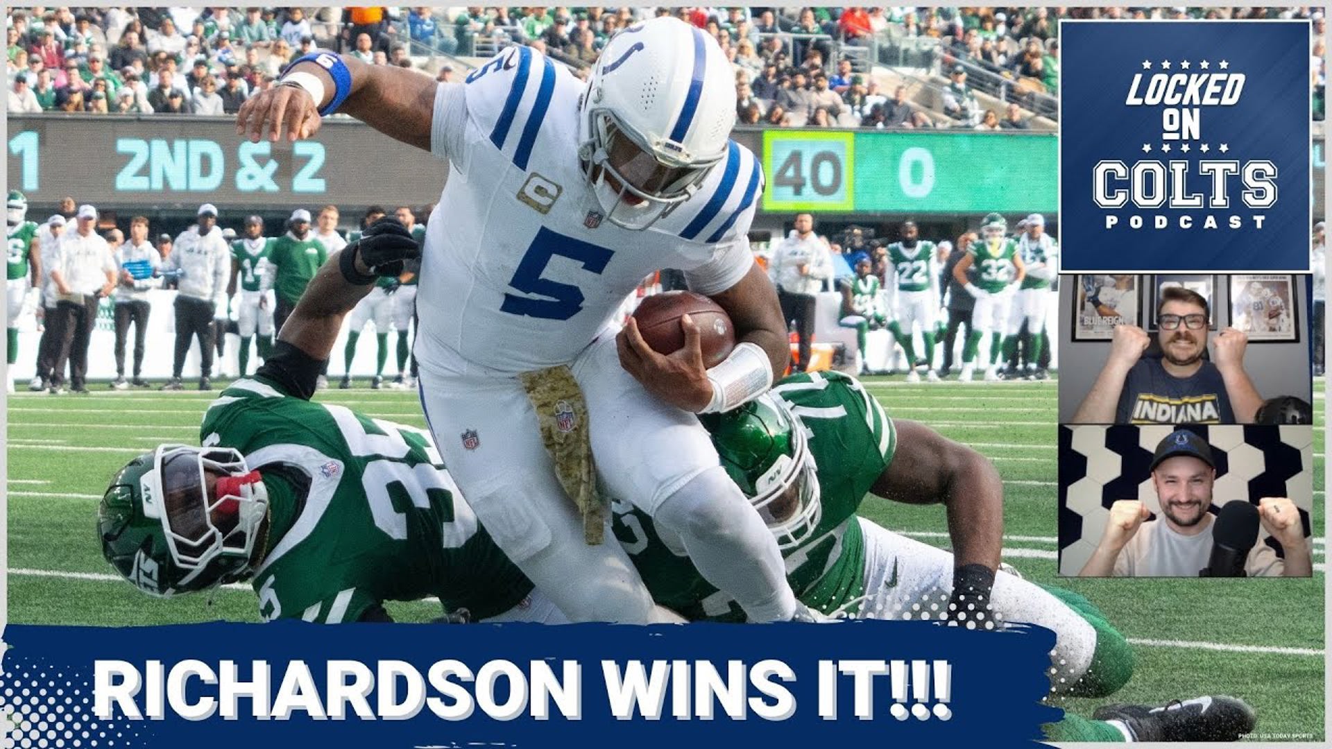 The Indianapolis Colts are finally back in the win column with a 28-27 win over the New York Jets. QB Anthony Richardson was the star of the afternoon.