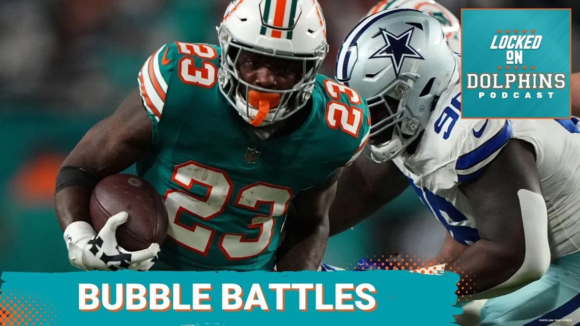 Which Miami Dolphins 2024 Roster Bubble Players Must Beat Competition 