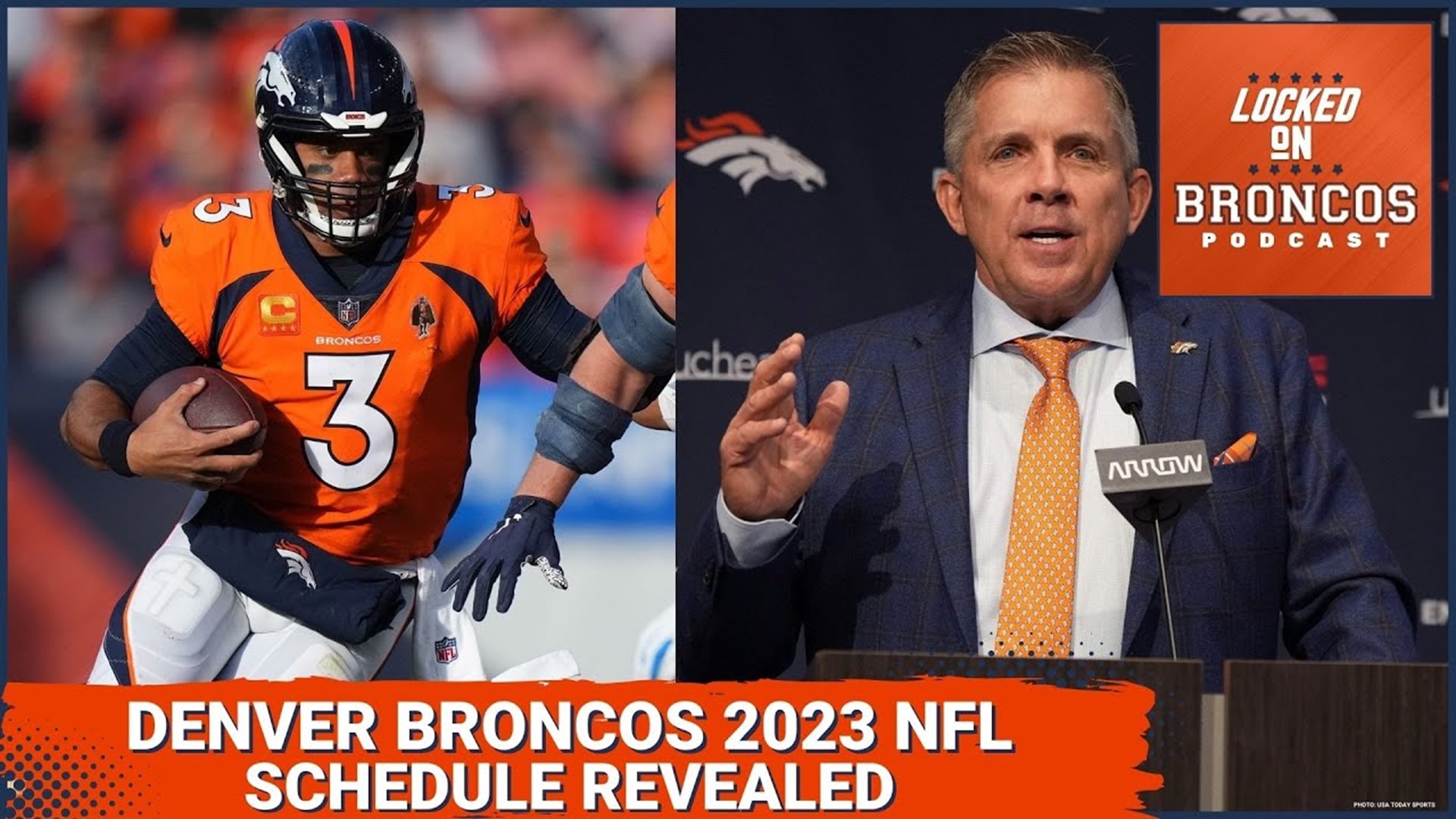 Denver Broncos 2023 NFL schedule revealed, Sean Payton primetime 