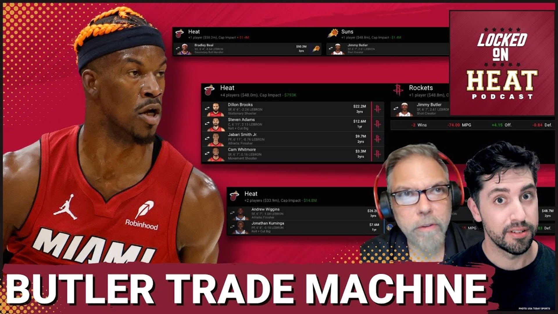 These Are The Best Jimmy Butler TRADES In The NBA | Locked On Heat ...