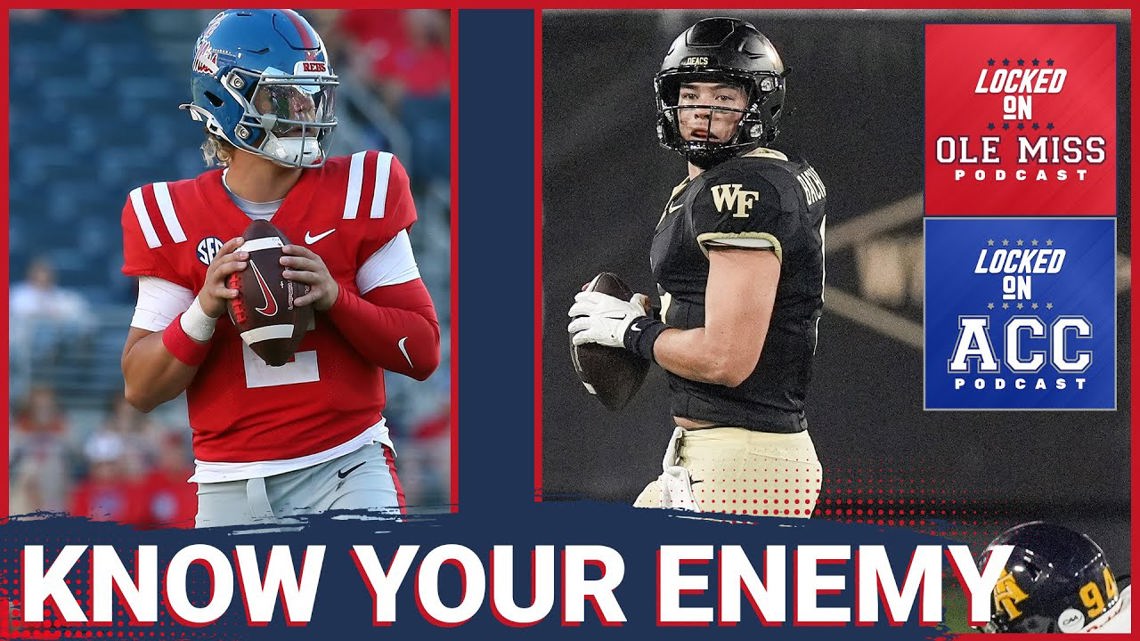 No. 5 Ole Miss Beats Wake Forest 40-6