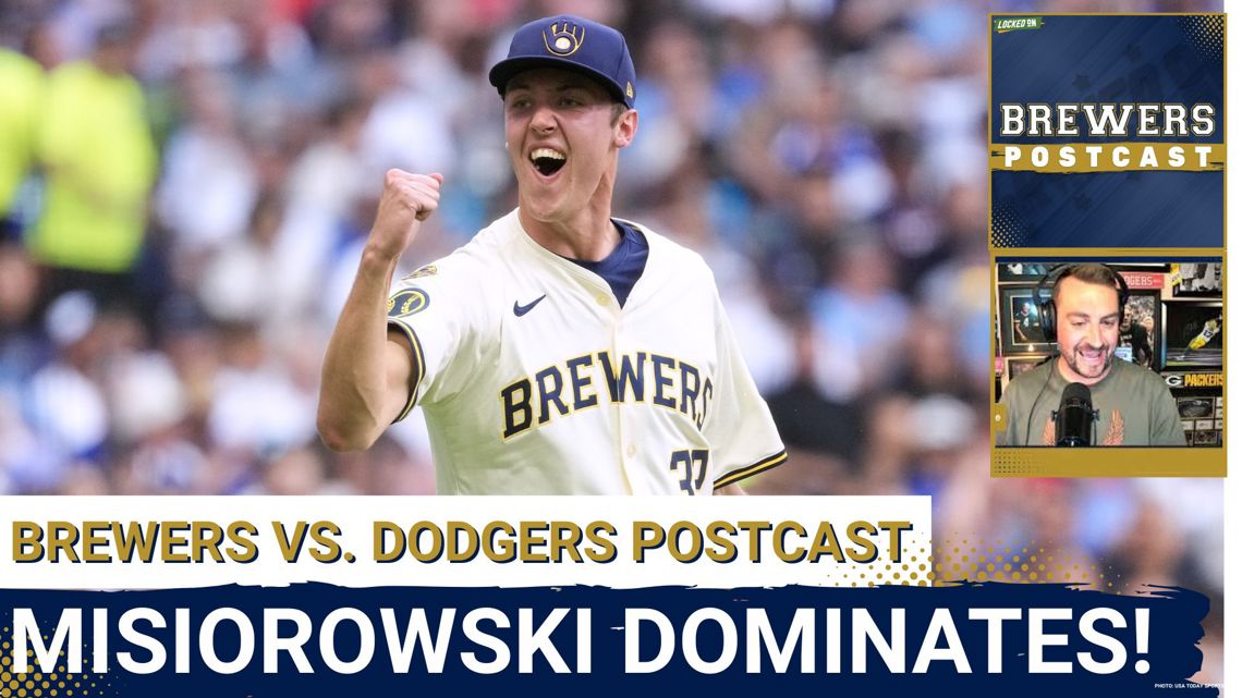 Brewers Rookie Misiorowski Strikes Out 12, Beats Dodgers 3-1