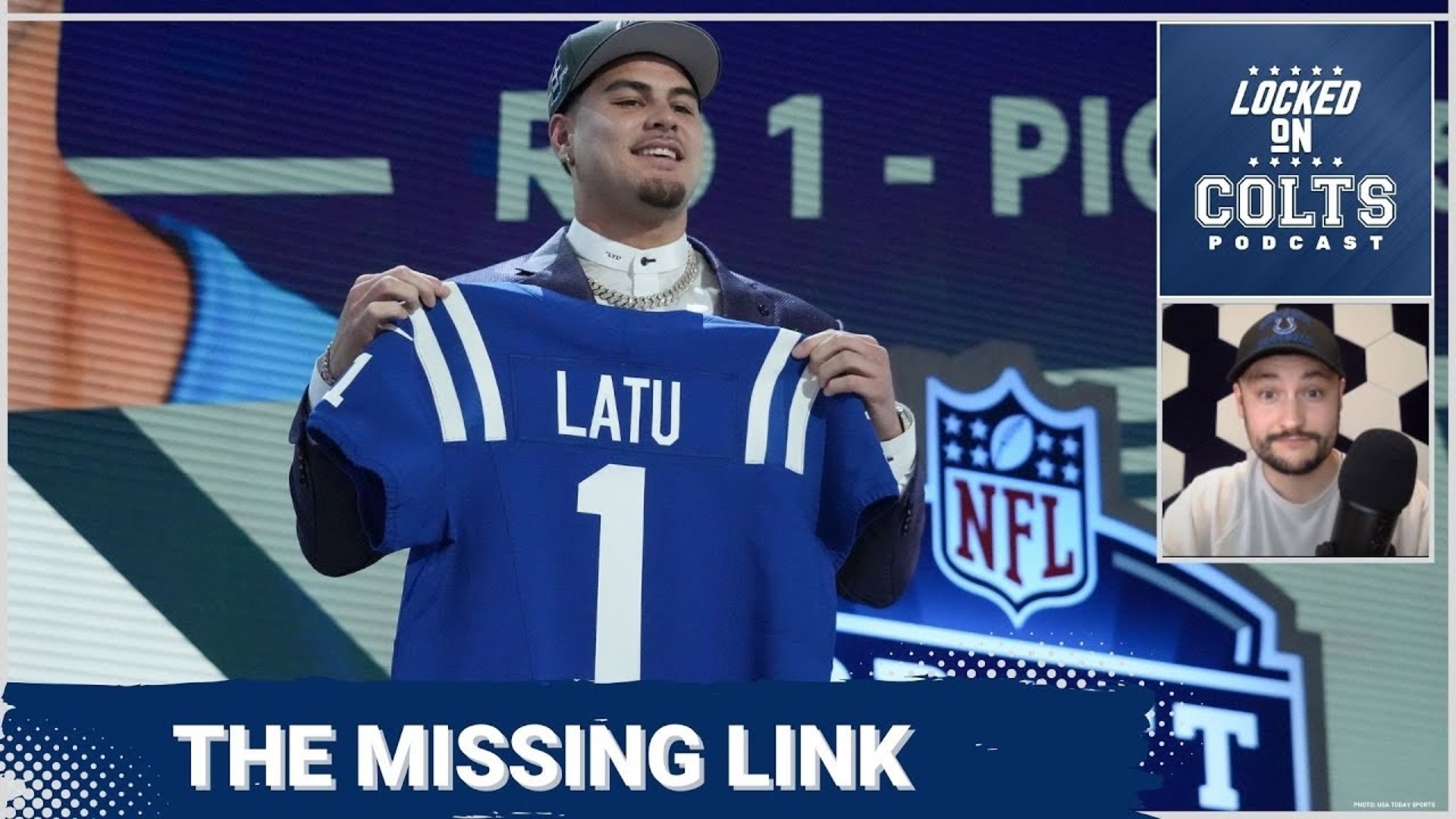 The Indianapolis Colts selected Laiatu Latu with the 15th pick in the 2024 NFL Draft.