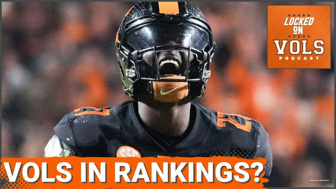Tennessee Vols in College Football Playoff Ranking Projections: Where