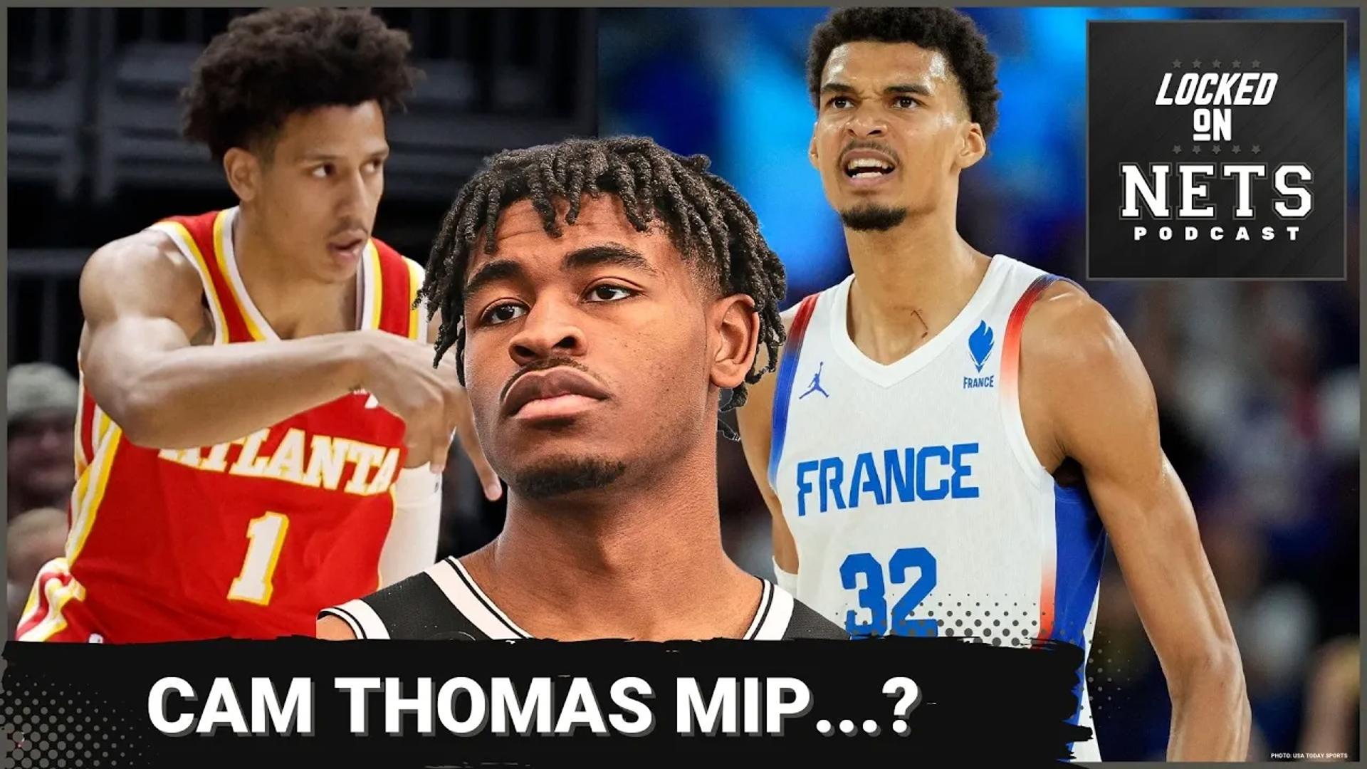 Cam Thomas is currently 13th in the FanDuel odds for NBA’s Most Improved Player this season. How likely is he to push towards the top in this award voting?