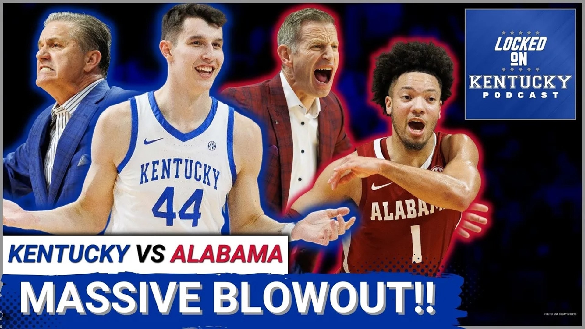 Kentucky basketball BLEW OUT the Alabama Crimson Tide.