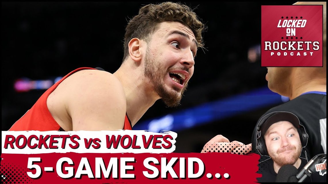 Onkets Wolves Houston Rockets Disappear AGAIN Late Against Wolves As Anthony Edwards ...