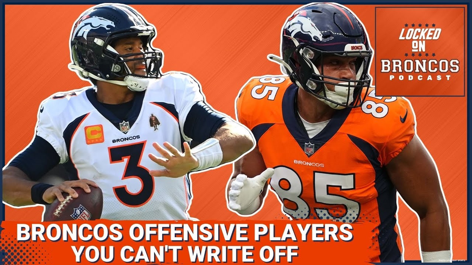 Denver Broncos quarterback Russell Wilson is one of three players on offense who shouldn't be written off. After a disastrous year last season, can Wilson rebound?