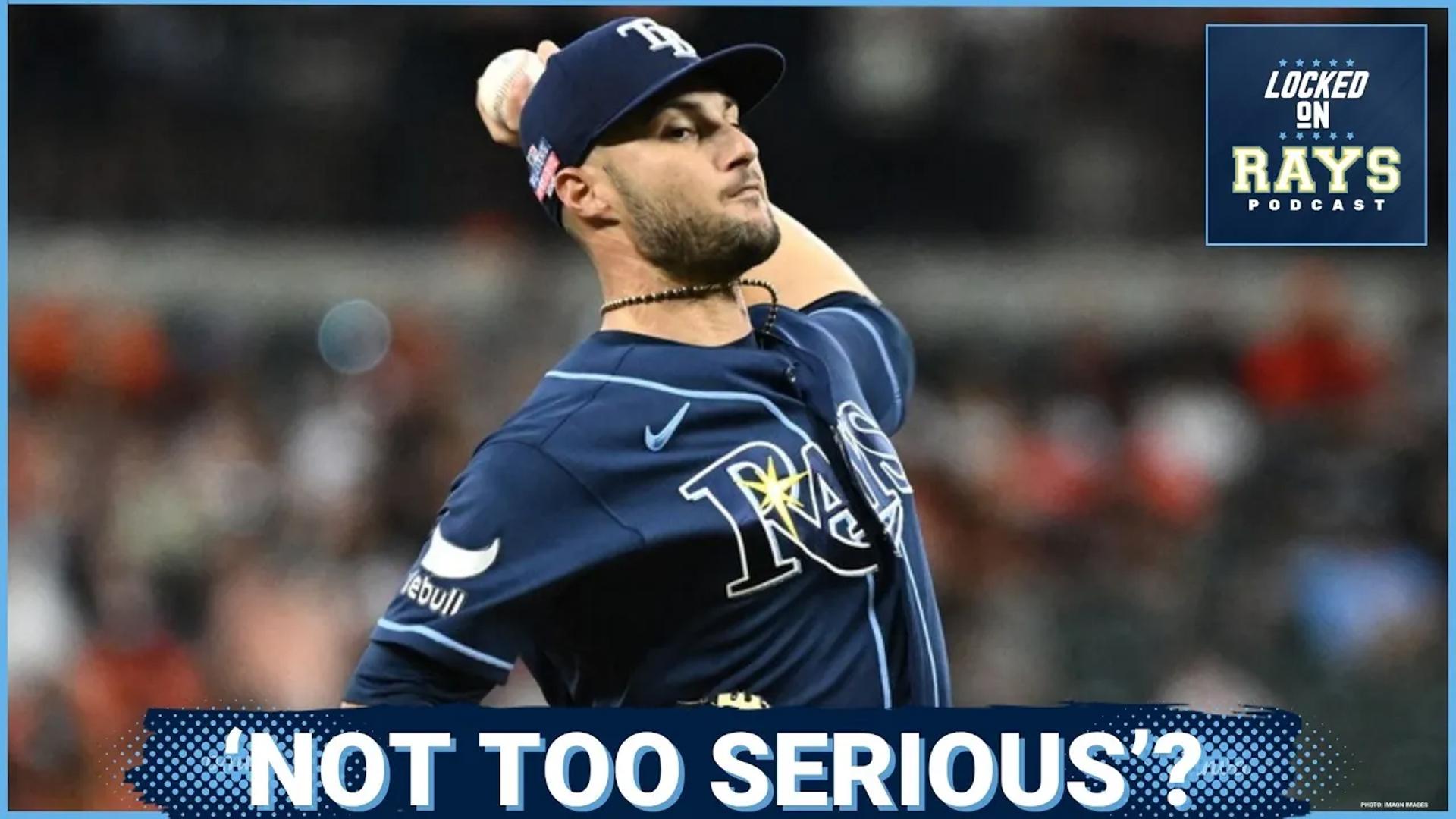Shane Rapp Tampa Bay Rays Let Texas Rangers Series SLIP AWAY, Shane McClanahan’s ...