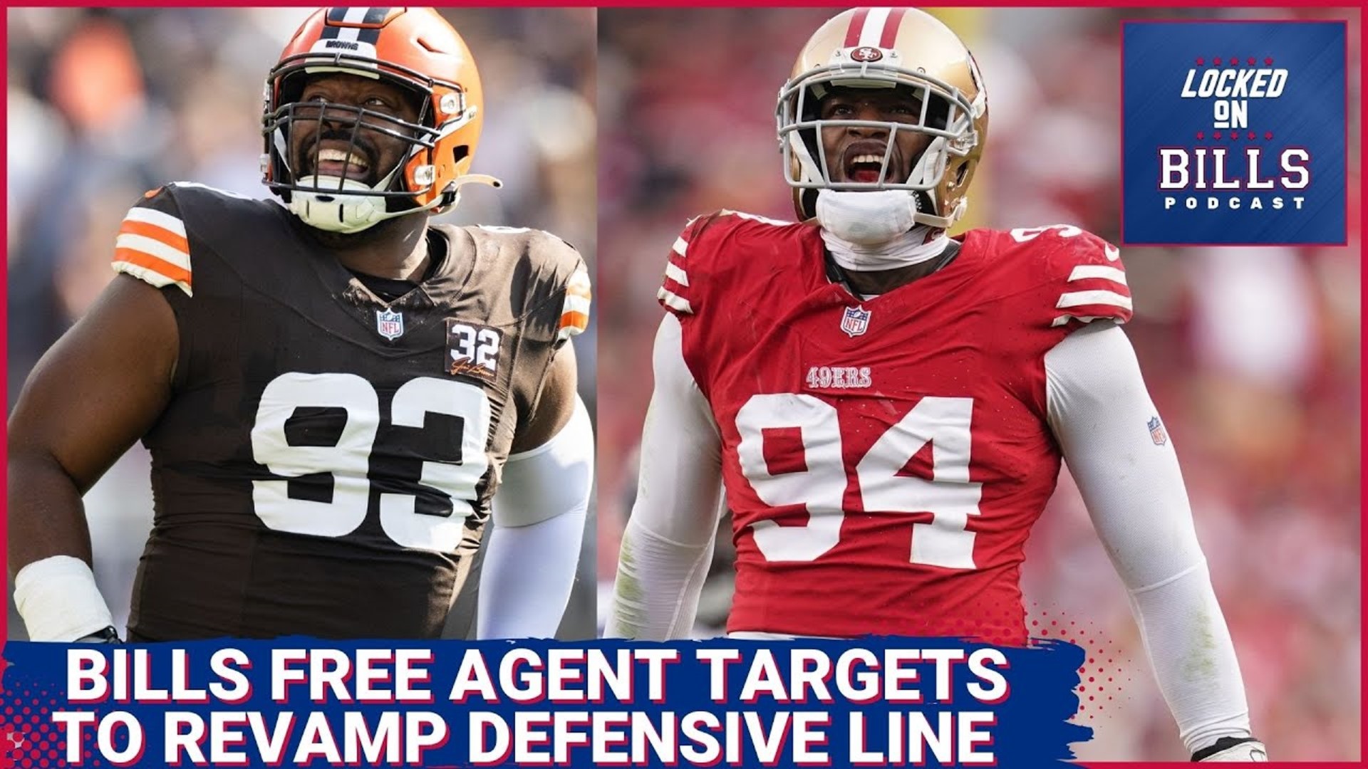 The NFL Free Agent crop is loaded with options for Buffalo Bills to