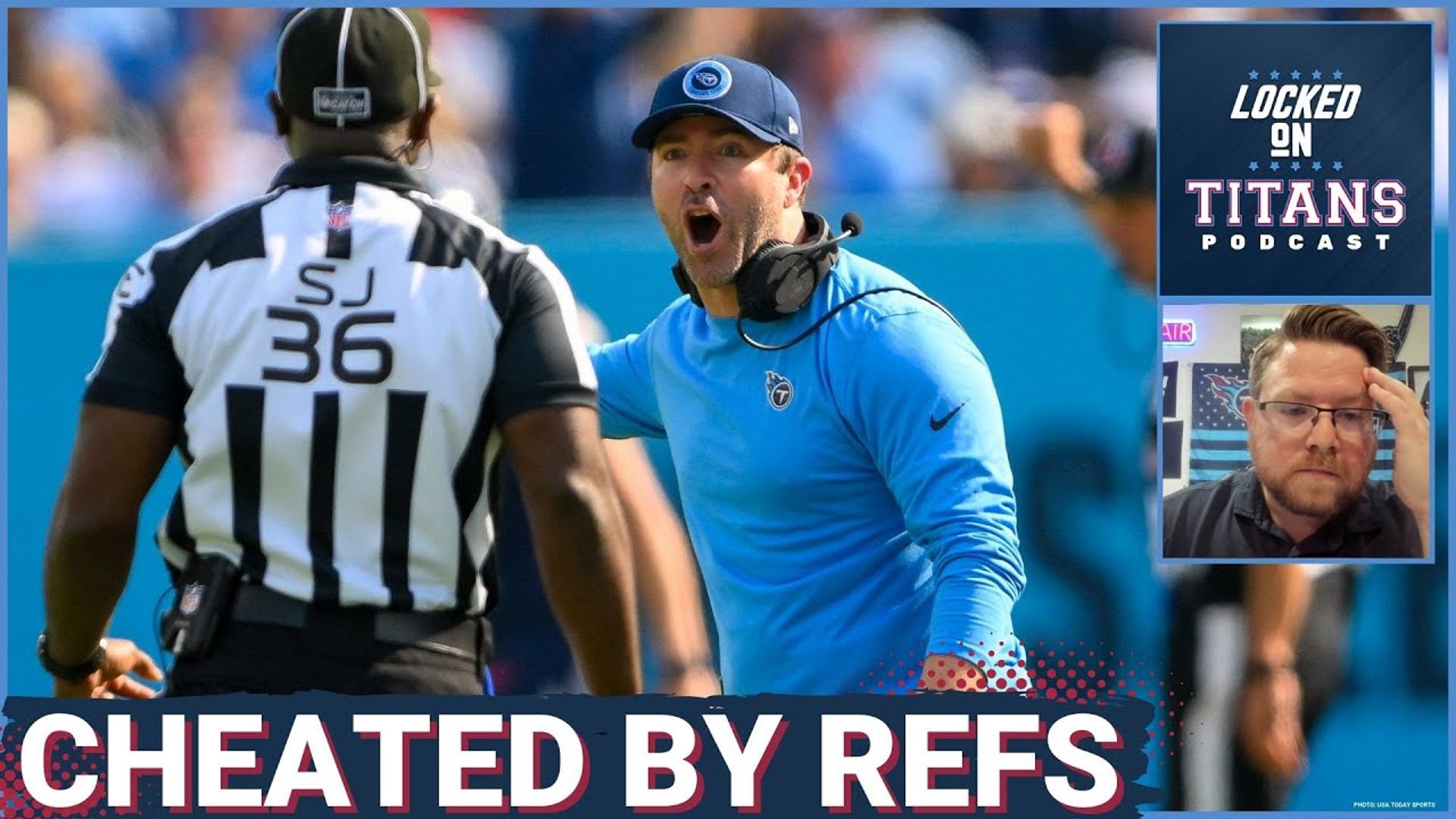 The Tennessee Titans were absolutely cheated by he officials in their 23-13 loss to the Minnesota Vikings.