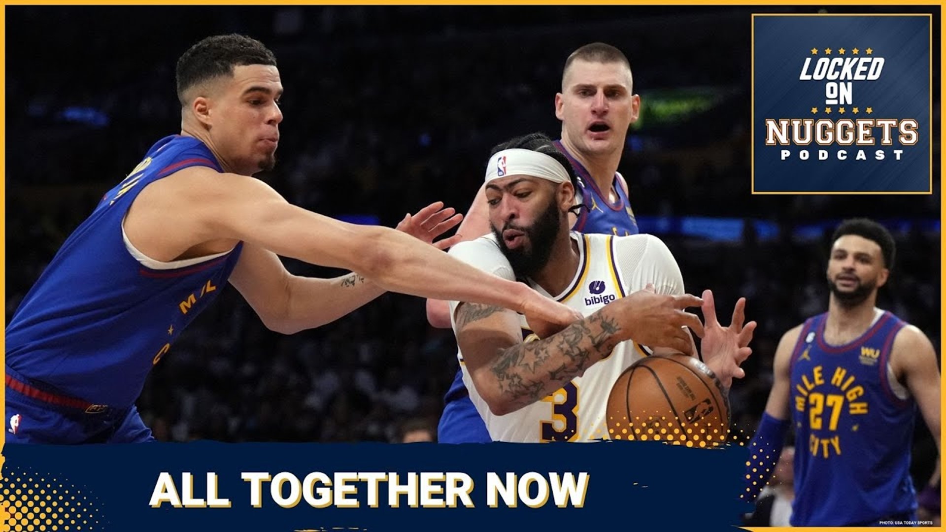 Adam Mares and Matt Moore preview Game 4 between the Nuggets and Lakers. Will the Lakers change the starting lineup? Plus, Melo retires, what is his legacy?