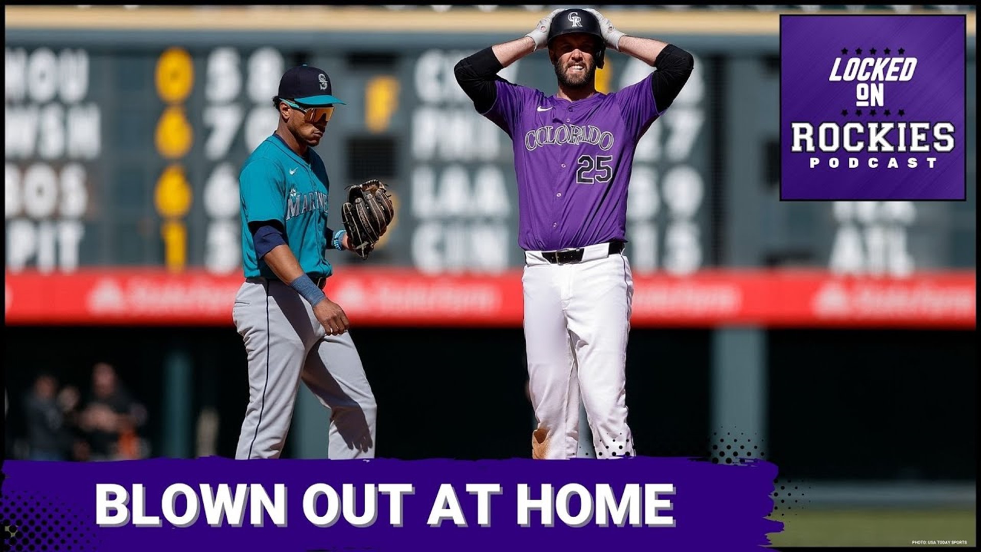 The Colorado Rockies struck out a lot and were outscored 18-4 at home. Luckily the team managed to split the doubleheader to avoid back to back sweeps.